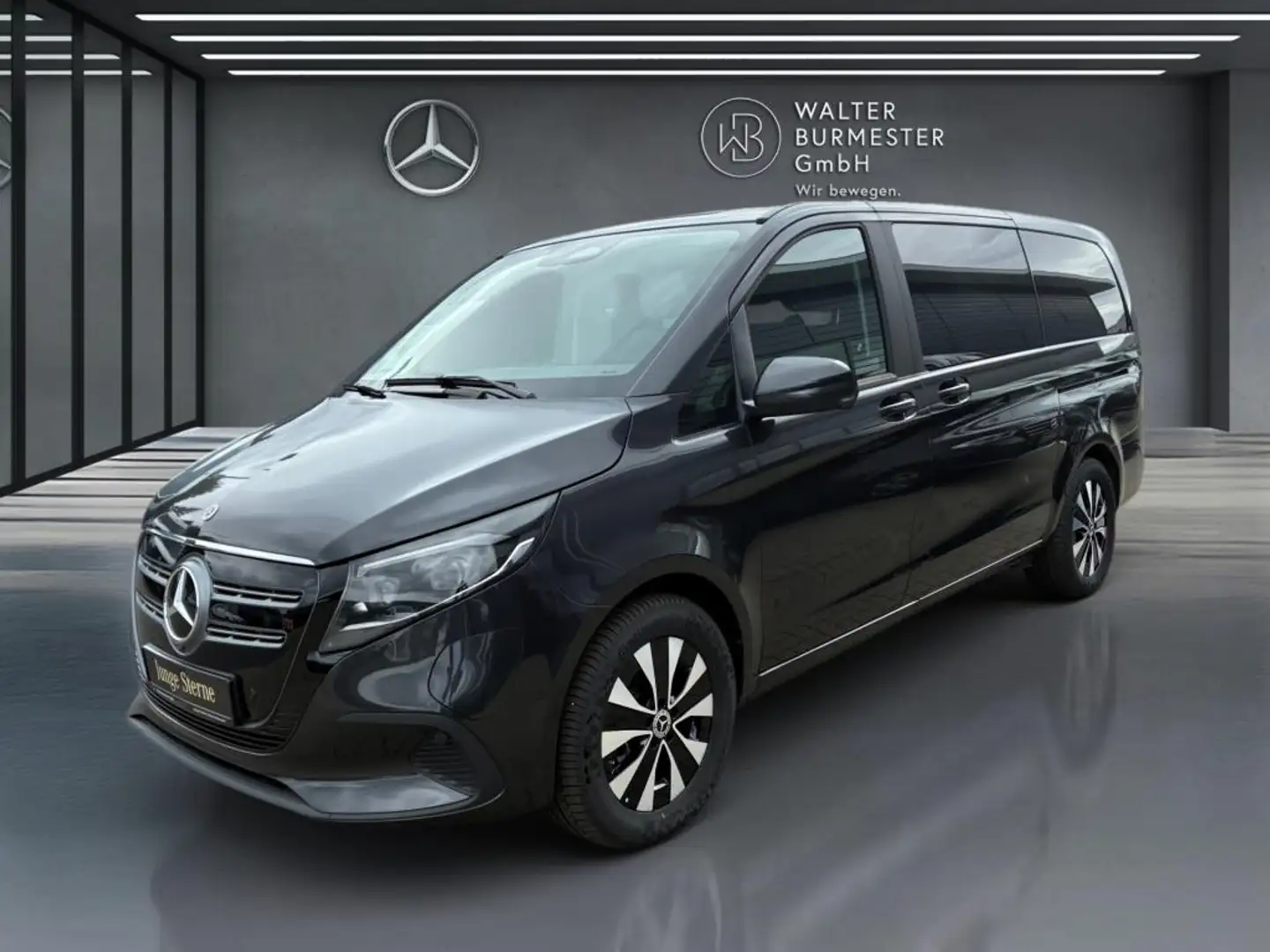 Mercedes-Benz EQV 300 Lang +MBUX+NAVI+360°+DAB+Distr+SHZ Grau - 2