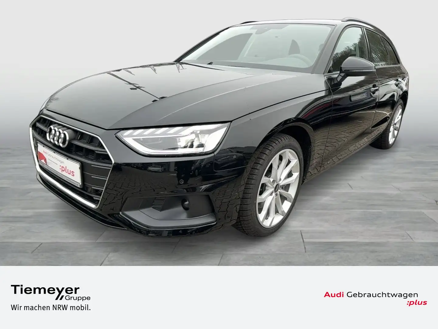 Audi A4 40 TFSI BUSINESS NAVI LED AHK LM19 Schwarz - 1