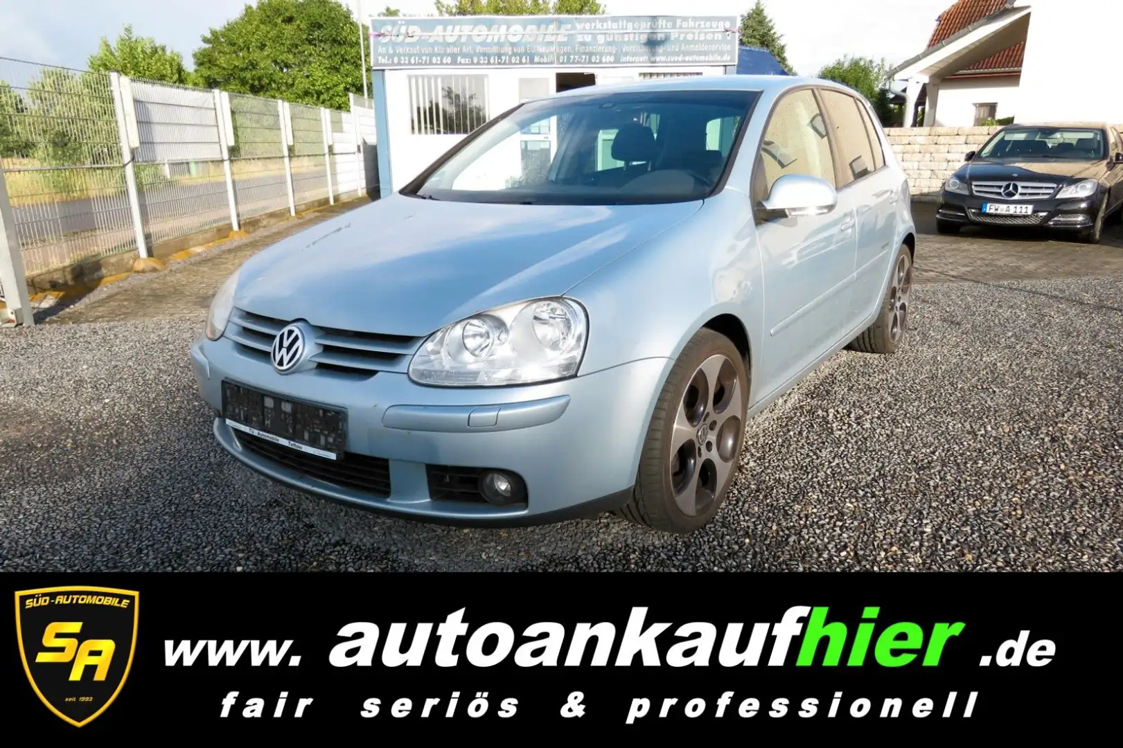 Volkswagen Golf V Lim. Automatik Klima NAVI TÜV 06.2027 Bleu - 1