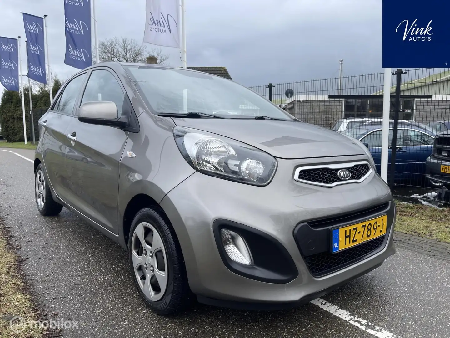 Kia Picanto 1.0 CVVT Airco | 5 Deurs Grau - 1