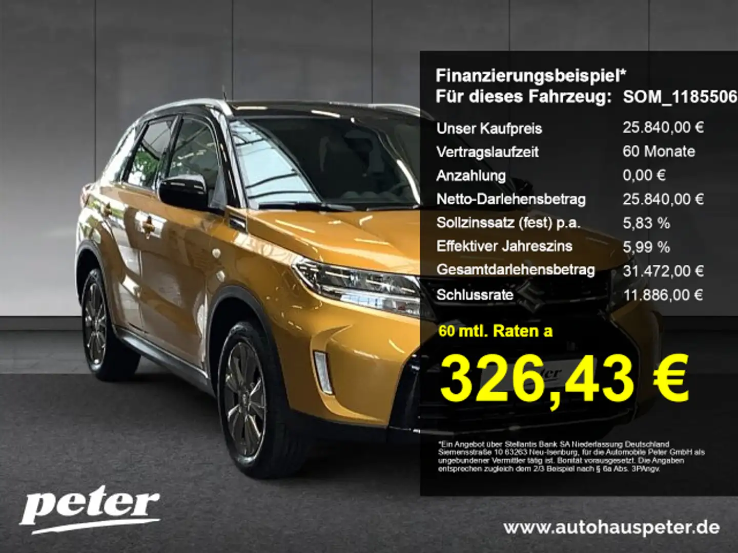 Suzuki Vitara Vitara 1.4 Comfort Allgrip Hybrid Schwarz - 1