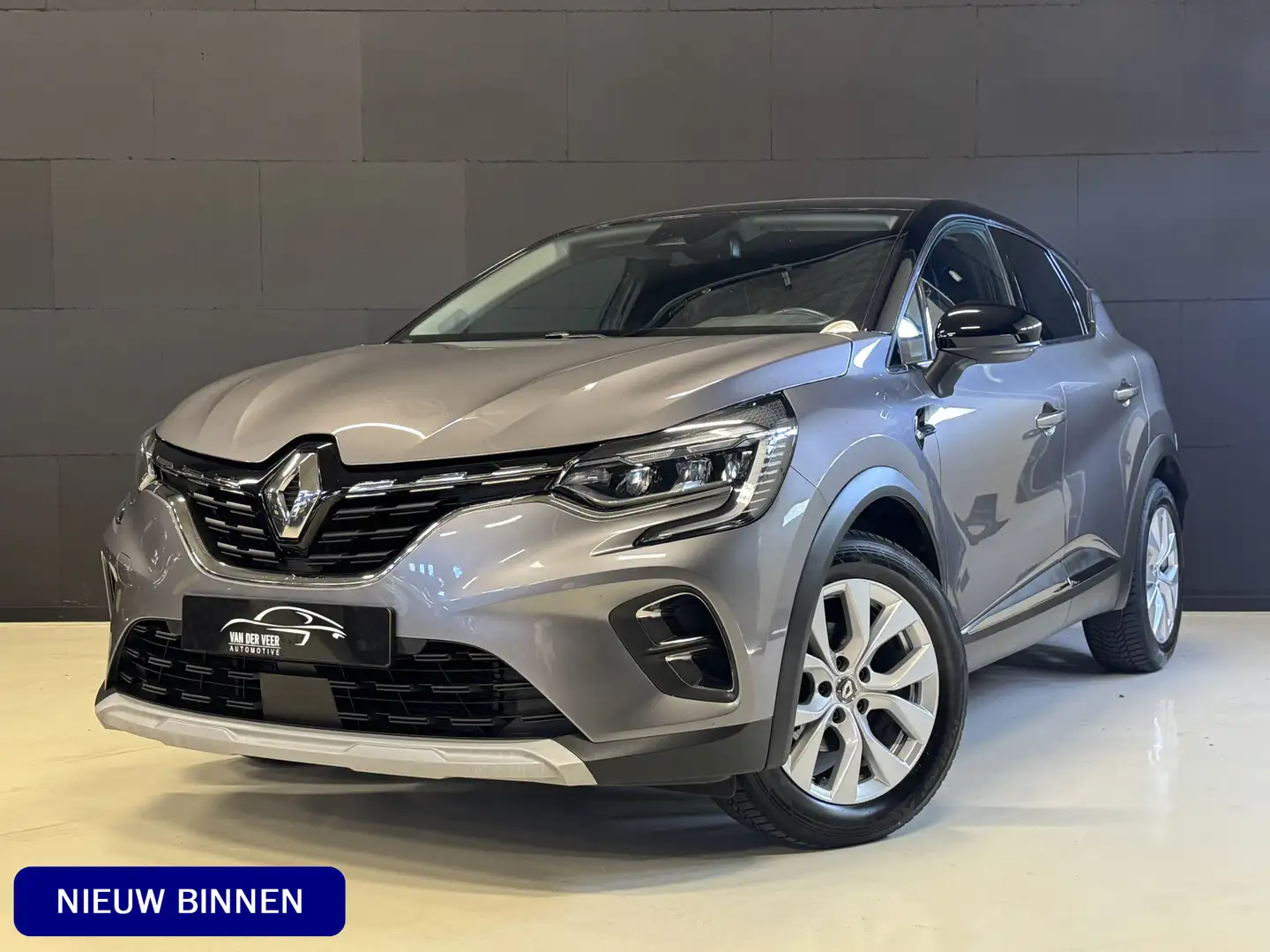 Renault Captur 1.3 TCe 140PK Intens Automaat | Navi | Full LED | Grijs - 1