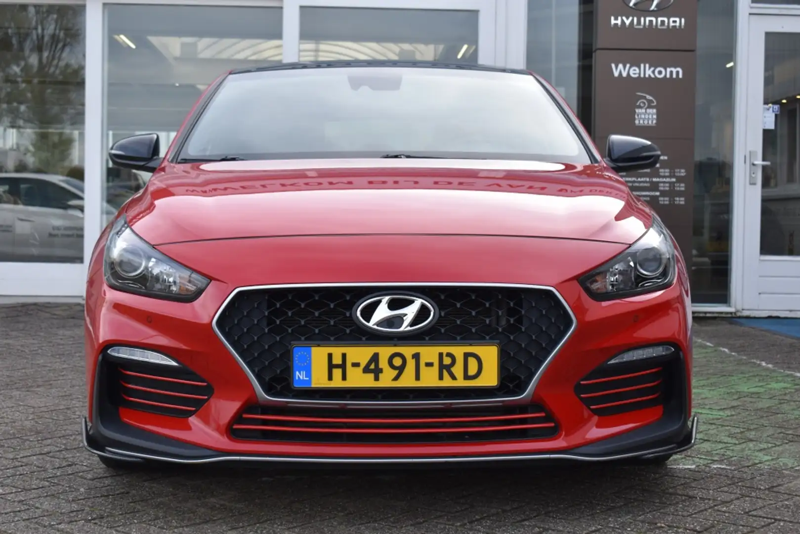 Hyundai i30 1.4 T-GDI N-Line Automaat Sportpakket/18"Pano/Cam/ Rood - 2