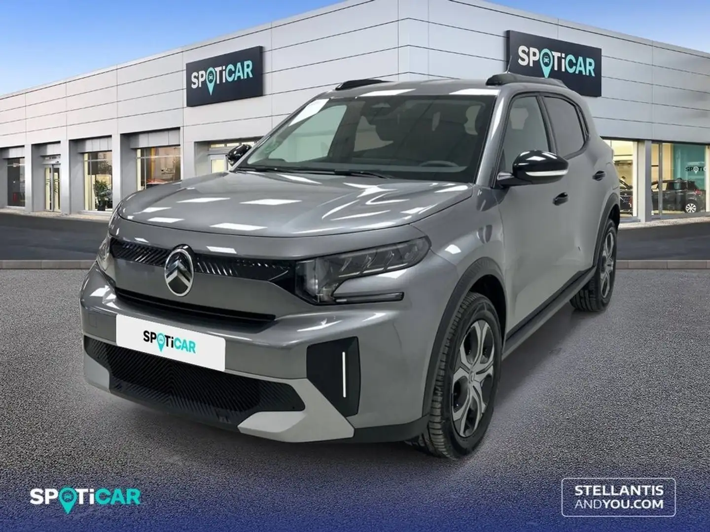 Citroen C3 Aircross Turbo 73kW (100CV) BVM6 Plus Gris - 1