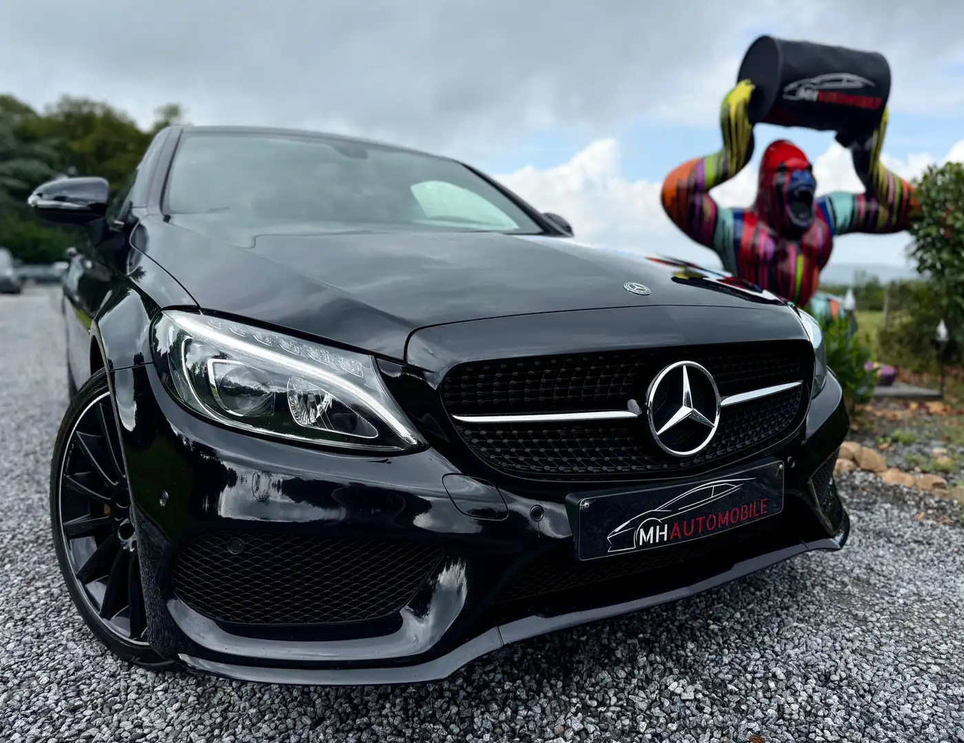 Mercedes-Benz C 180 Coupe PACK AMG NIGHT EDITION Чорний - 1