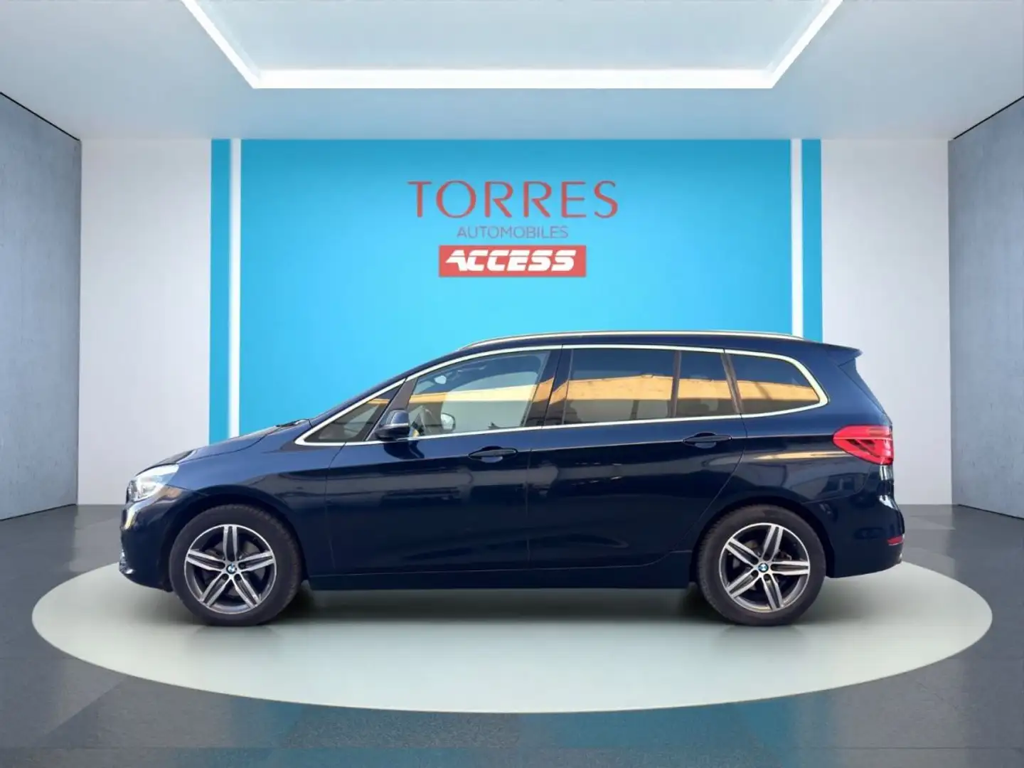 BMW 218 218 d Bva Sport 7 places Blauw - 1