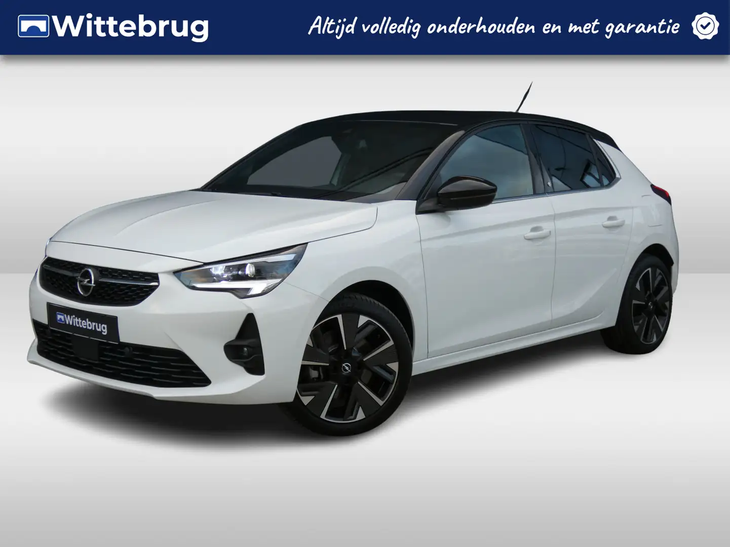 Opel Corsa-e Level 4 50 kWh € 9.015,- VOORDEEL! | Stuur en Stoe Wit - 1