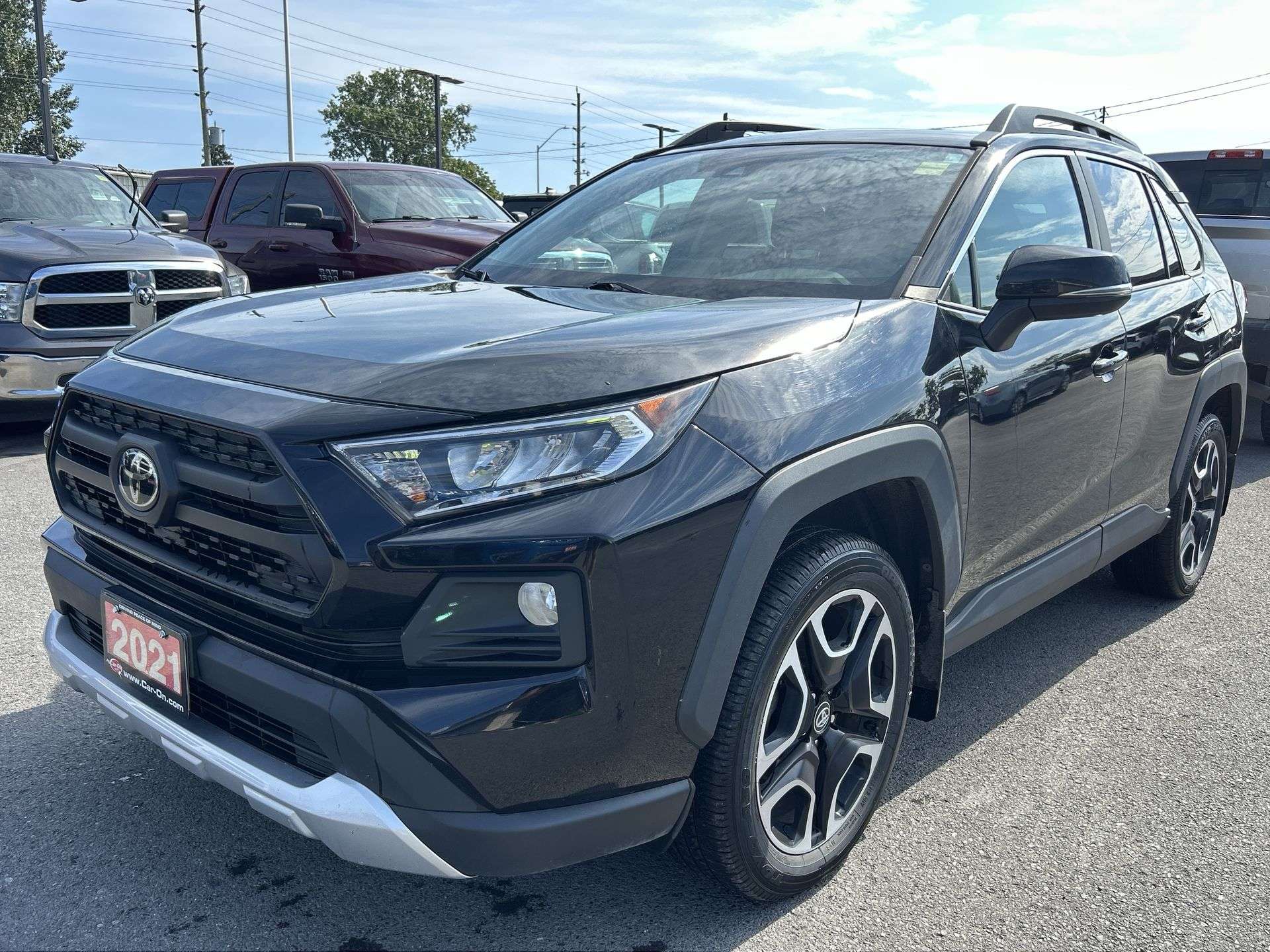 Black 2021 Toyota RAV4 SUV / Crossover All-Wheel Drive Automatic