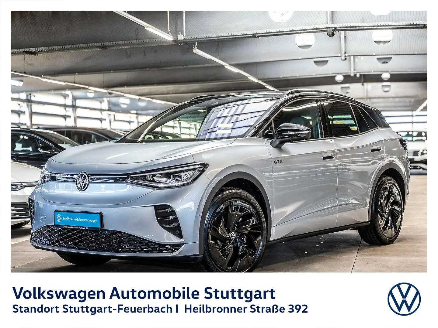 Volkswagen ID.4 GTX Navi AHK Kamera P-Dach Standheizung Silber - 2