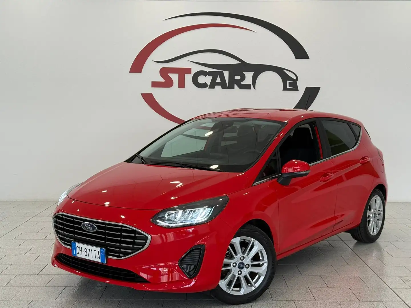 Ford Fiesta 5p 1.0 ecoboost h 125cv Rojo - 1