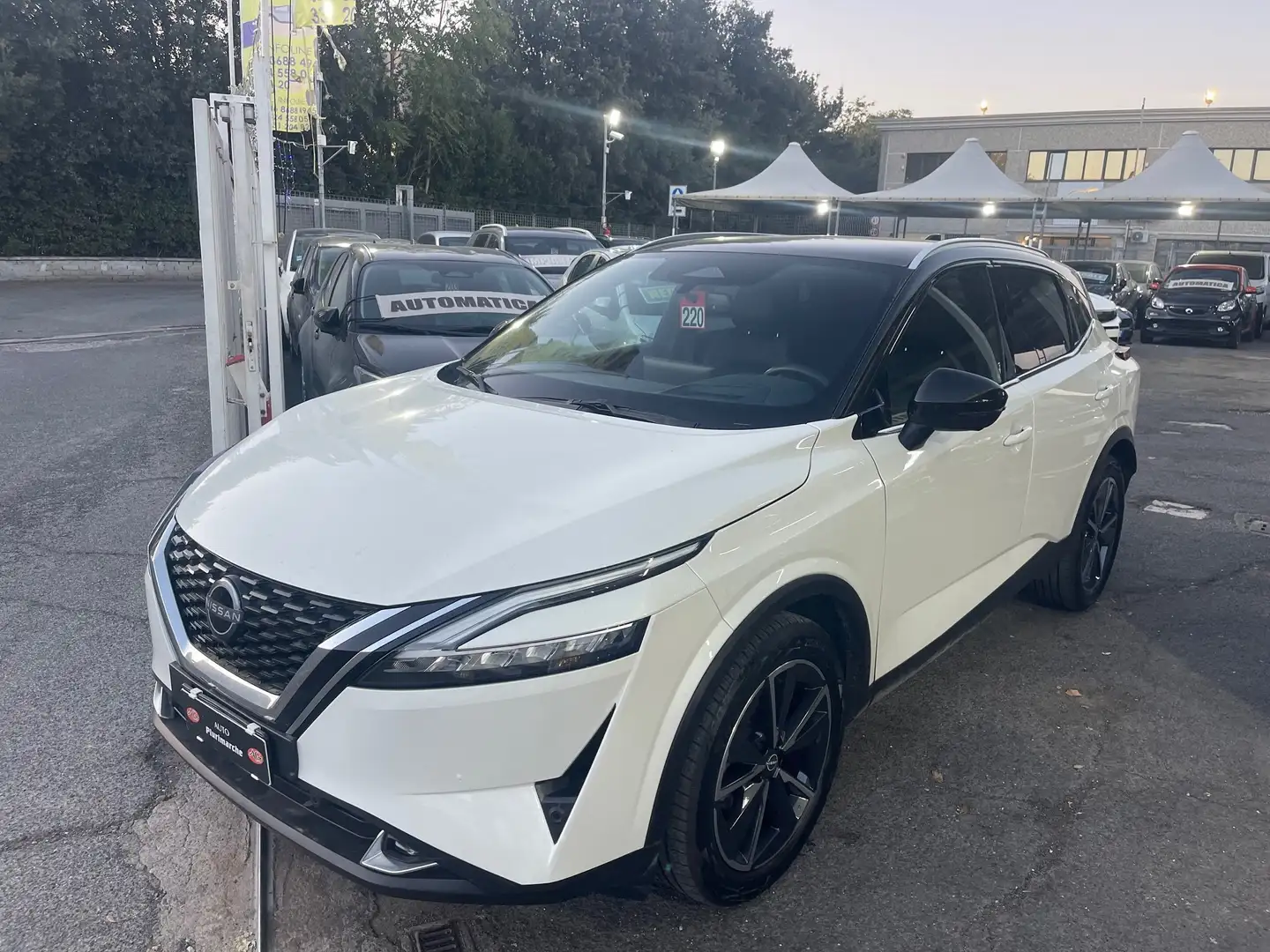 Nissan Qashqai Qashqai 1.3 mhev Tekna 2wd 158cv xtronic Bianco - 2