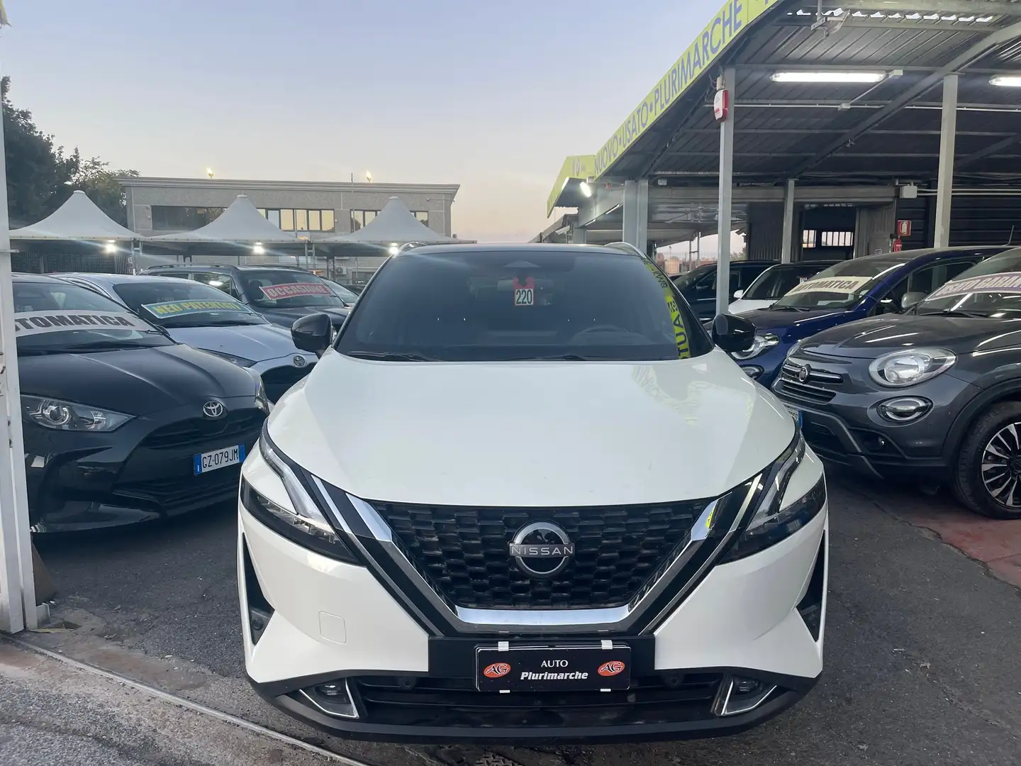Nissan Qashqai Qashqai 1.3 mhev Tekna 2wd 158cv xtronic Bianco - 1