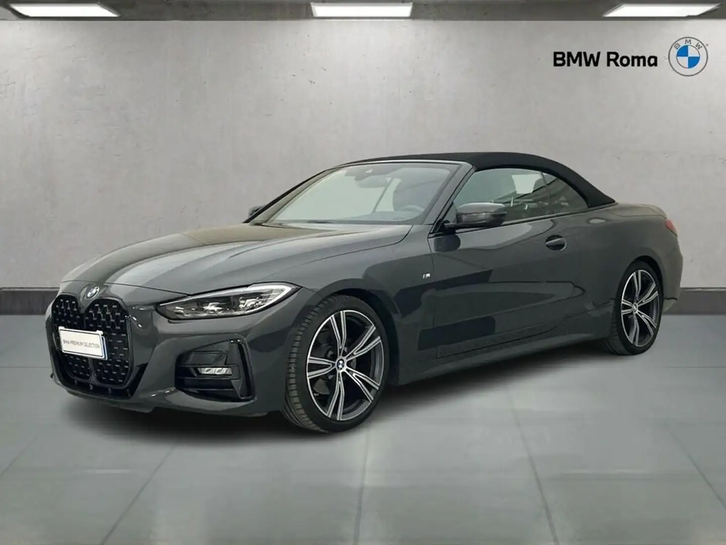 BMW 420 d mhev 48V Msport auto cabrio Grau - 1