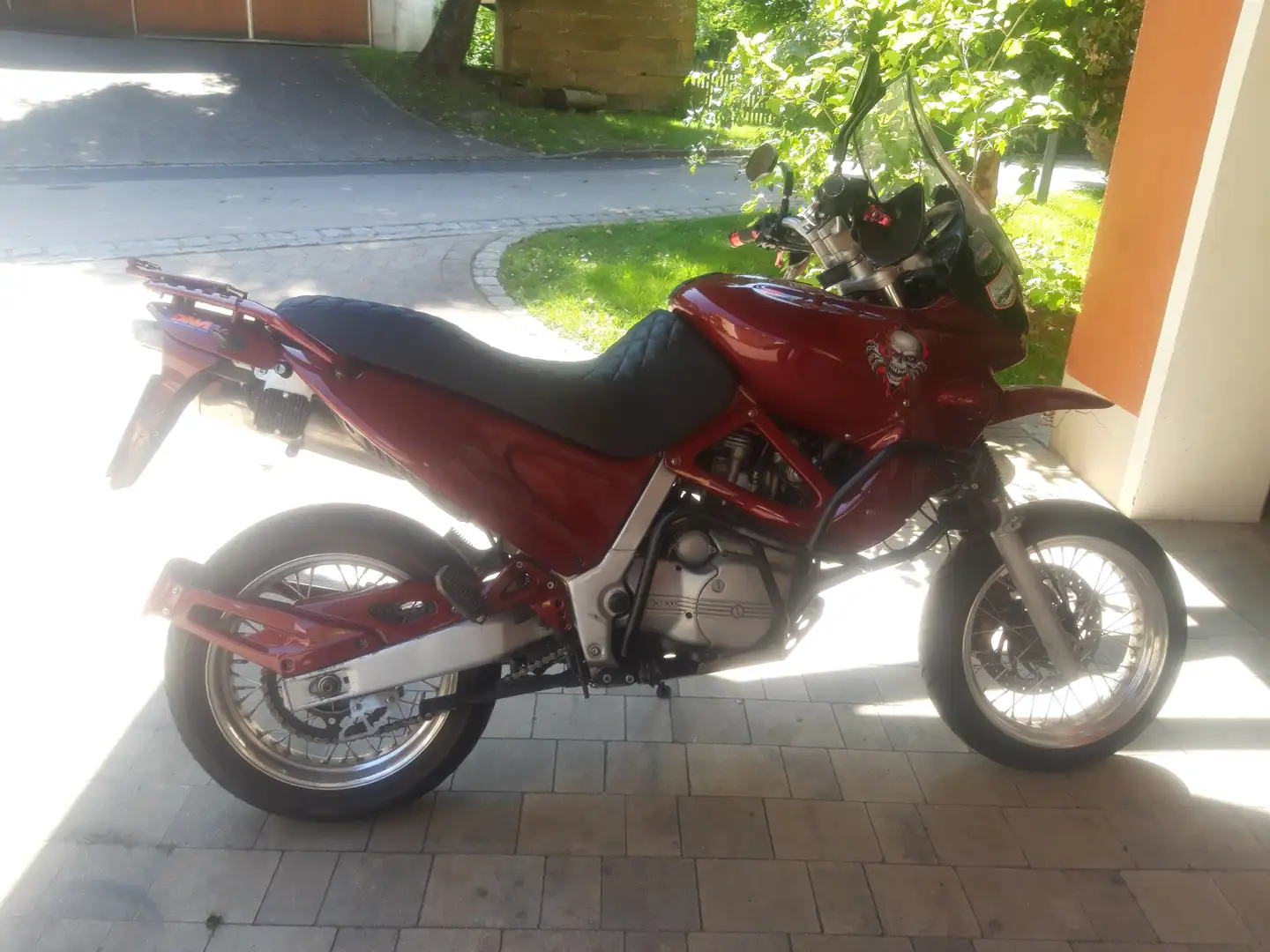BMW F 650 Funduro Červená - 1