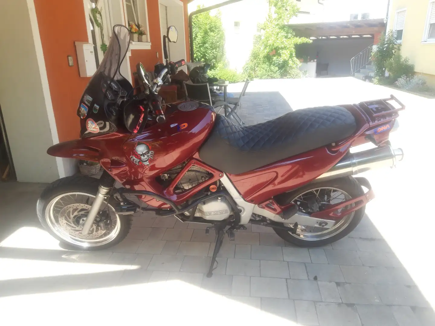 BMW F 650 Funduro Červená - 2