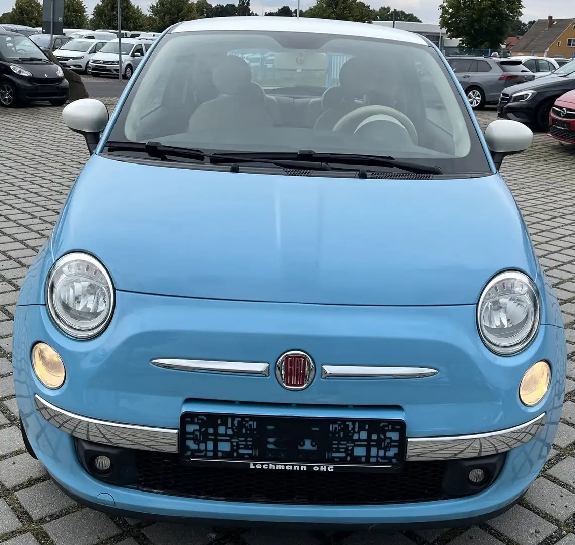 Fiat 500 Vintage 1.-HD Blau - 2