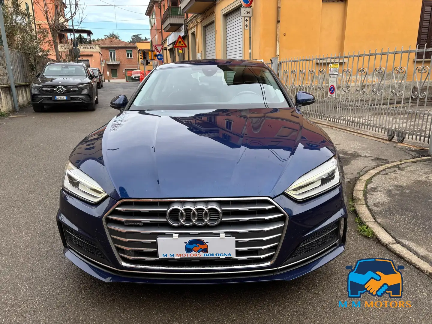 Audi A5 40 2.0 tdi Business Sport quattro 190cv s-tronic "ProMMo" Blau - 2