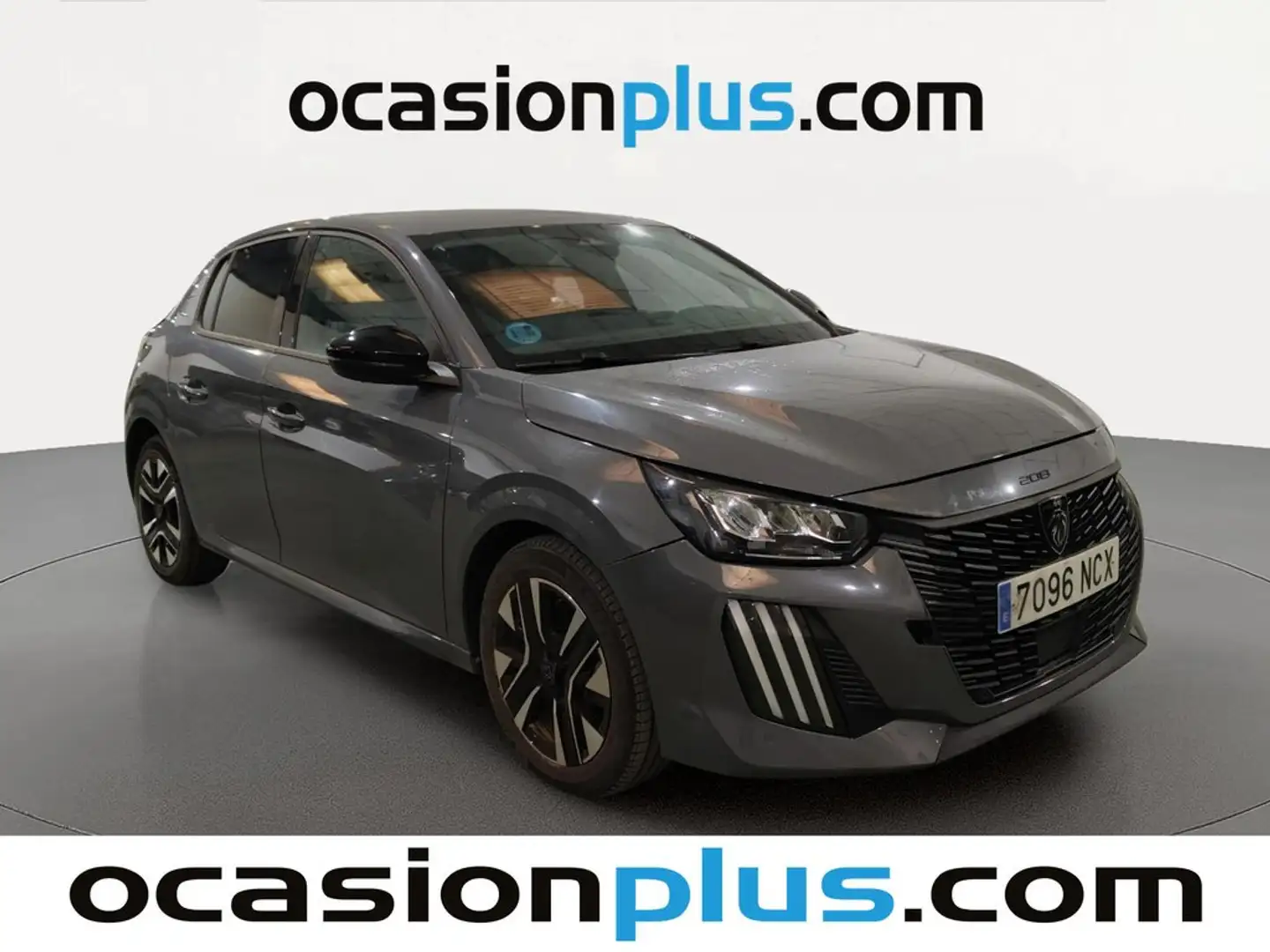 Peugeot 208 1.2 Puretech S&S Allure 100 Gris - 2