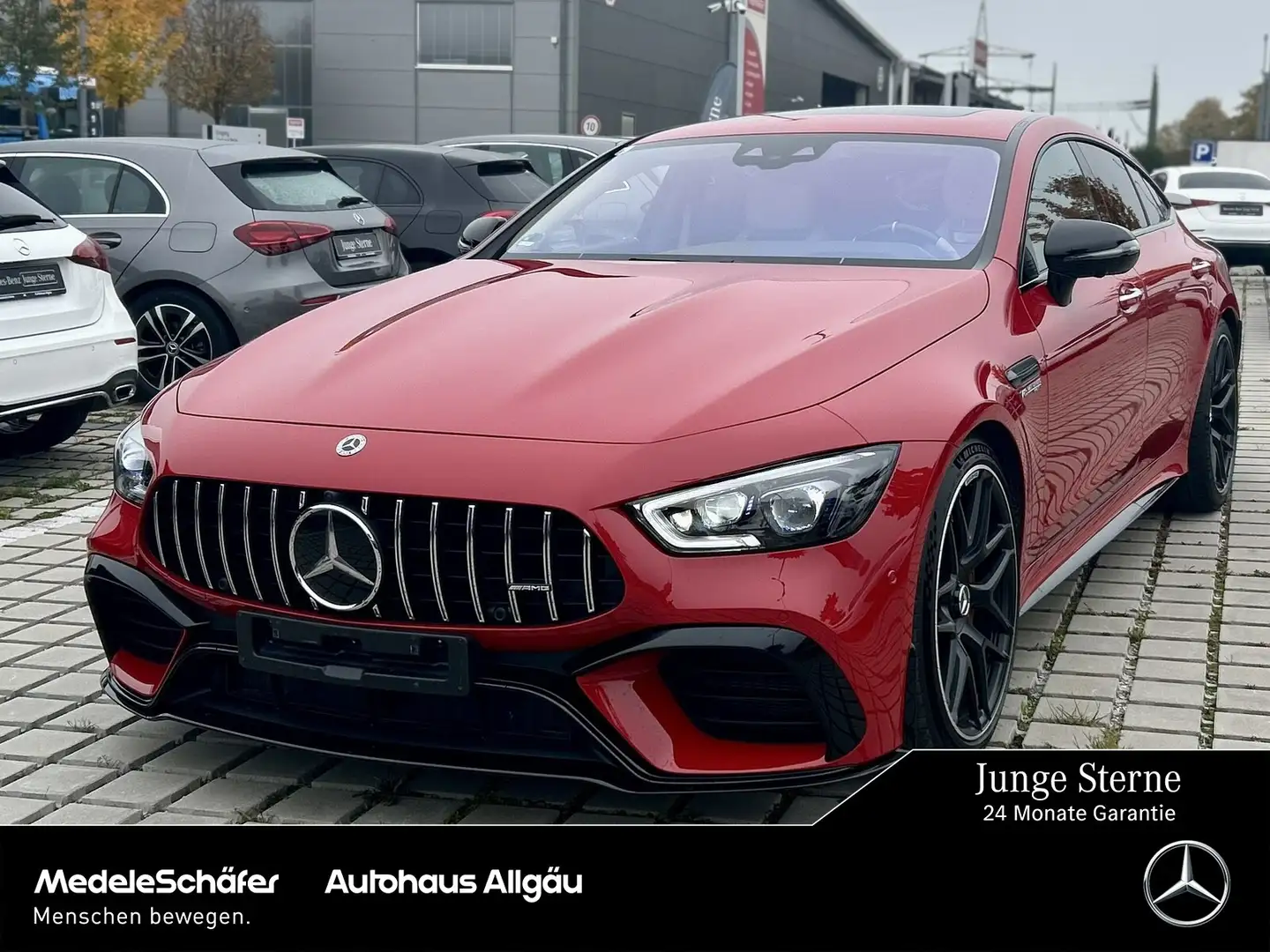 Mercedes-Benz AMG GT AMG GT 63 S 4M+ Night Keramik HuD Burm Multi 21" Rot - 1