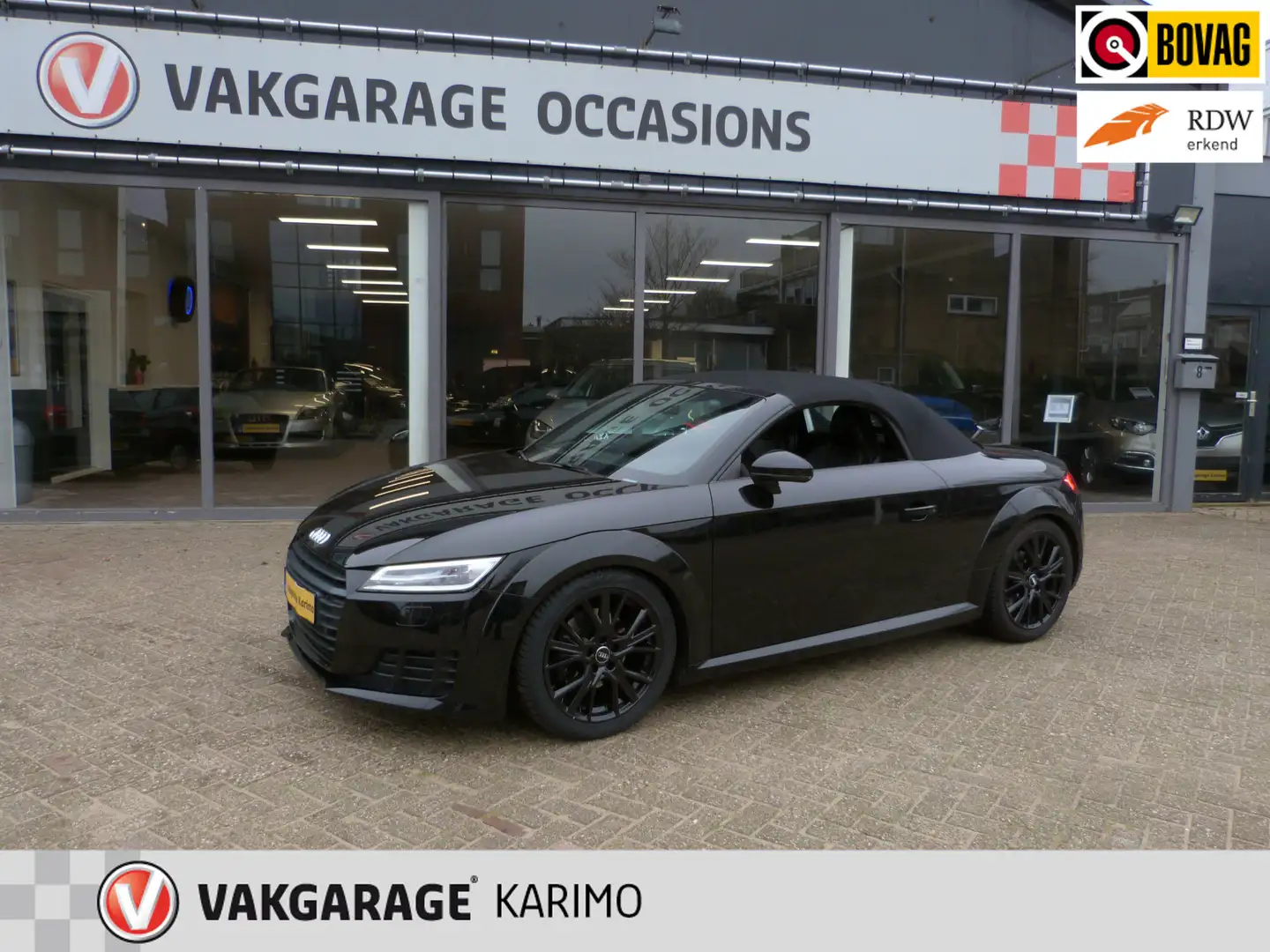 Audi TT Roadster Automaat,virtual cockpit,Navi, 1.8 TFSI Zwart - 1