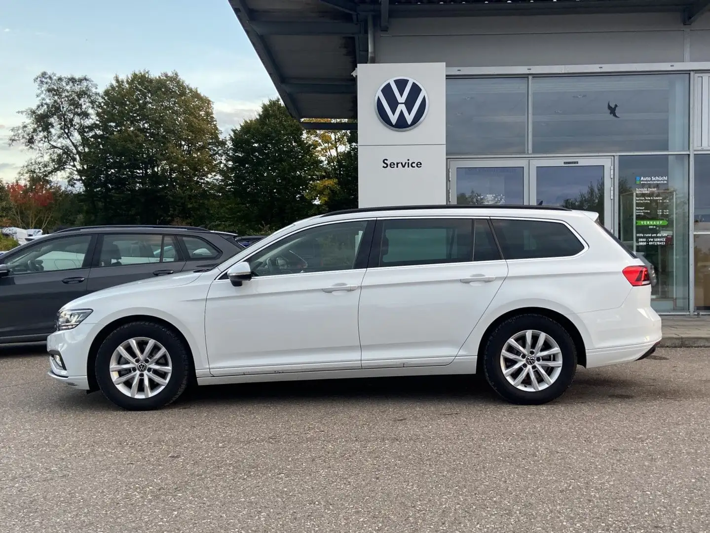 Volkswagen Passat Variant 2.0 TDI DSG BUSINESS NAVI+LED+KAM Weiß - 2