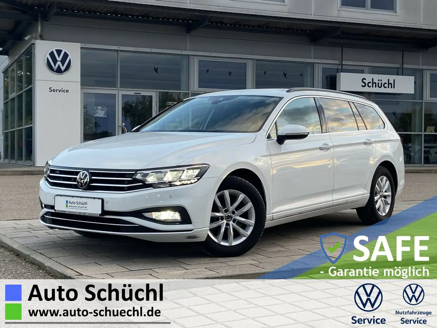 Volkswagen Passat Variant 2.0 TDI DSG BUSINESS NAVI+LED+KAM Weiß - 1