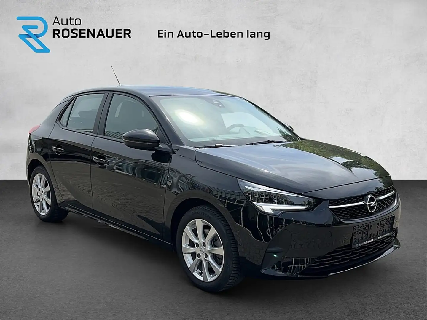 Opel Corsa 1,2 Elegance Automatik !LED, Navi, Sitzheizung! Schwarz - 2
