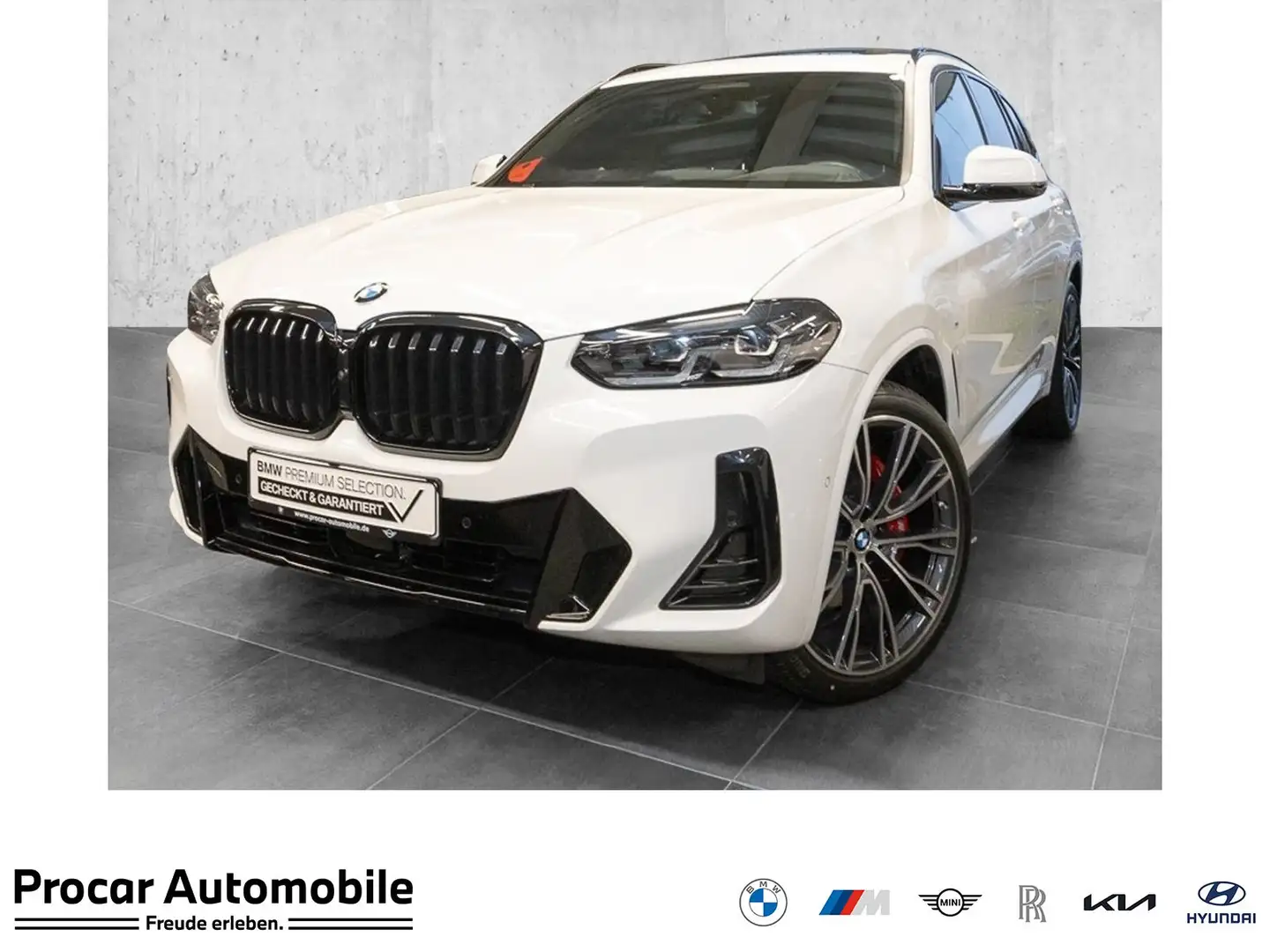 BMW X3 xDrive30d M Sportpaket Gestiksteuerung DAB Blanc - 1