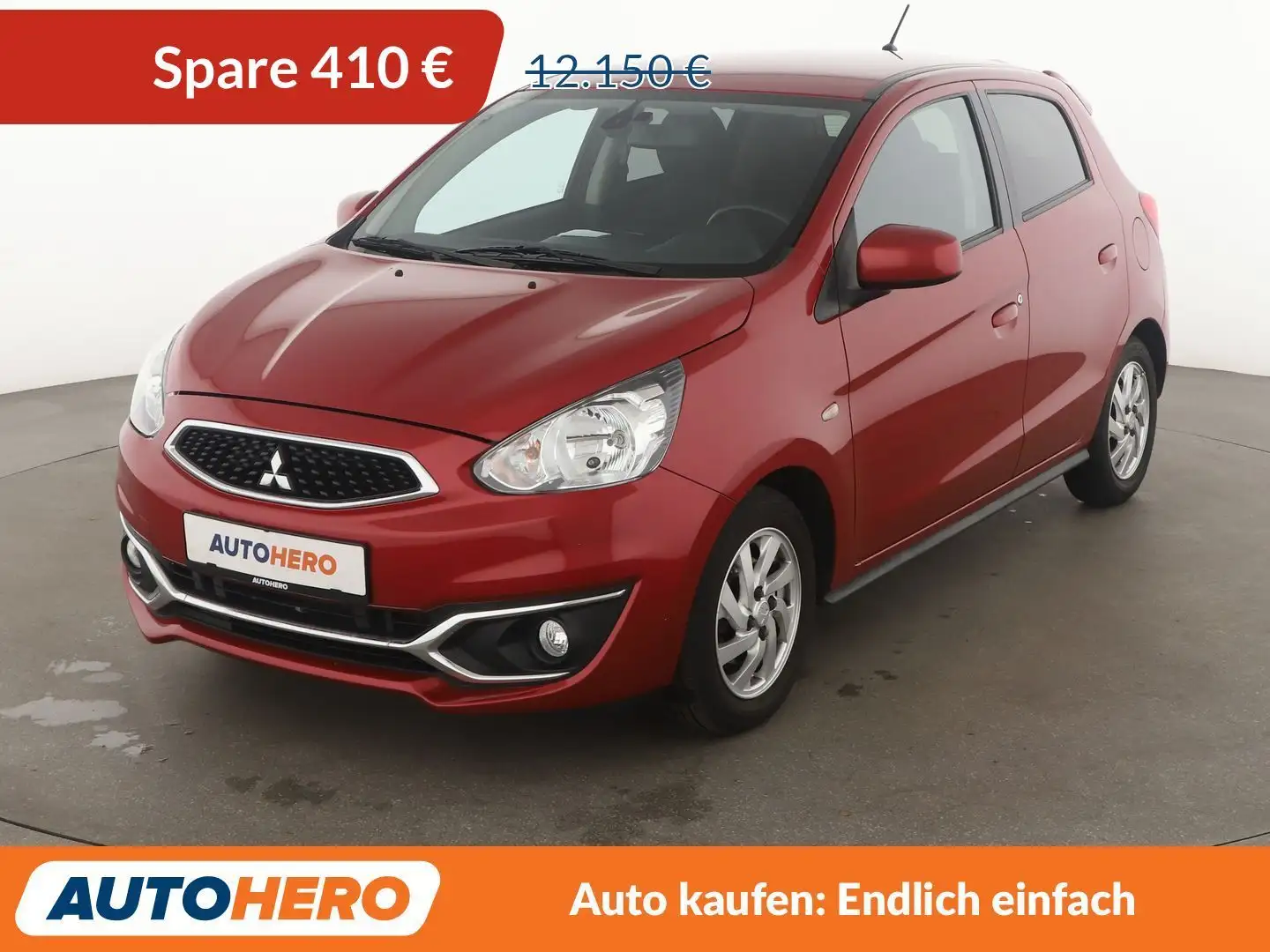 Mitsubishi Space Star 1.2 Intro Edition+ Aut.*NAVI*PDC*SHZ*KLIMA* Rot - 1