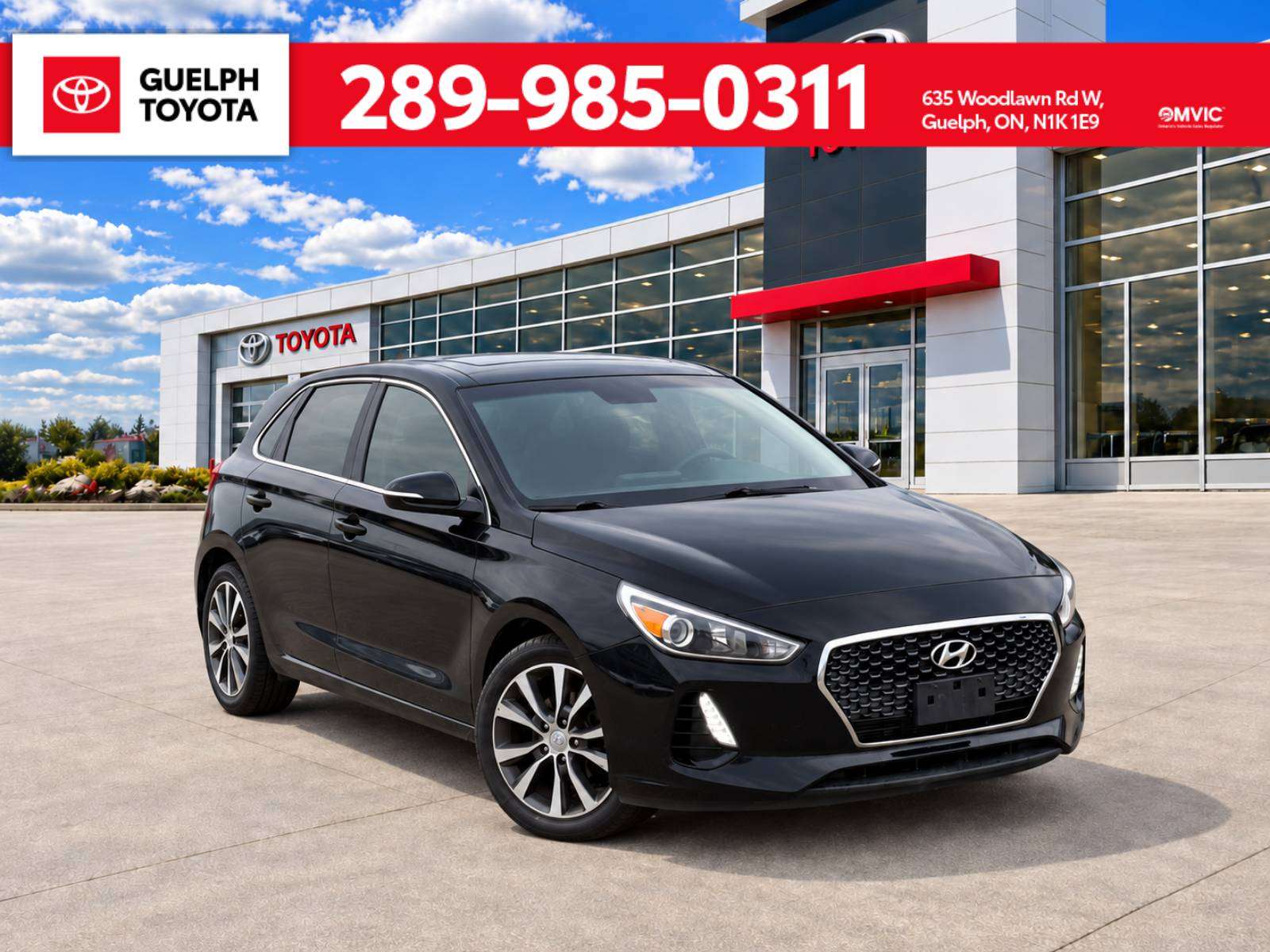 2019 Hyundai Elantra GT Luxury | 1 Owner | Pano Roof | Heated Wheel