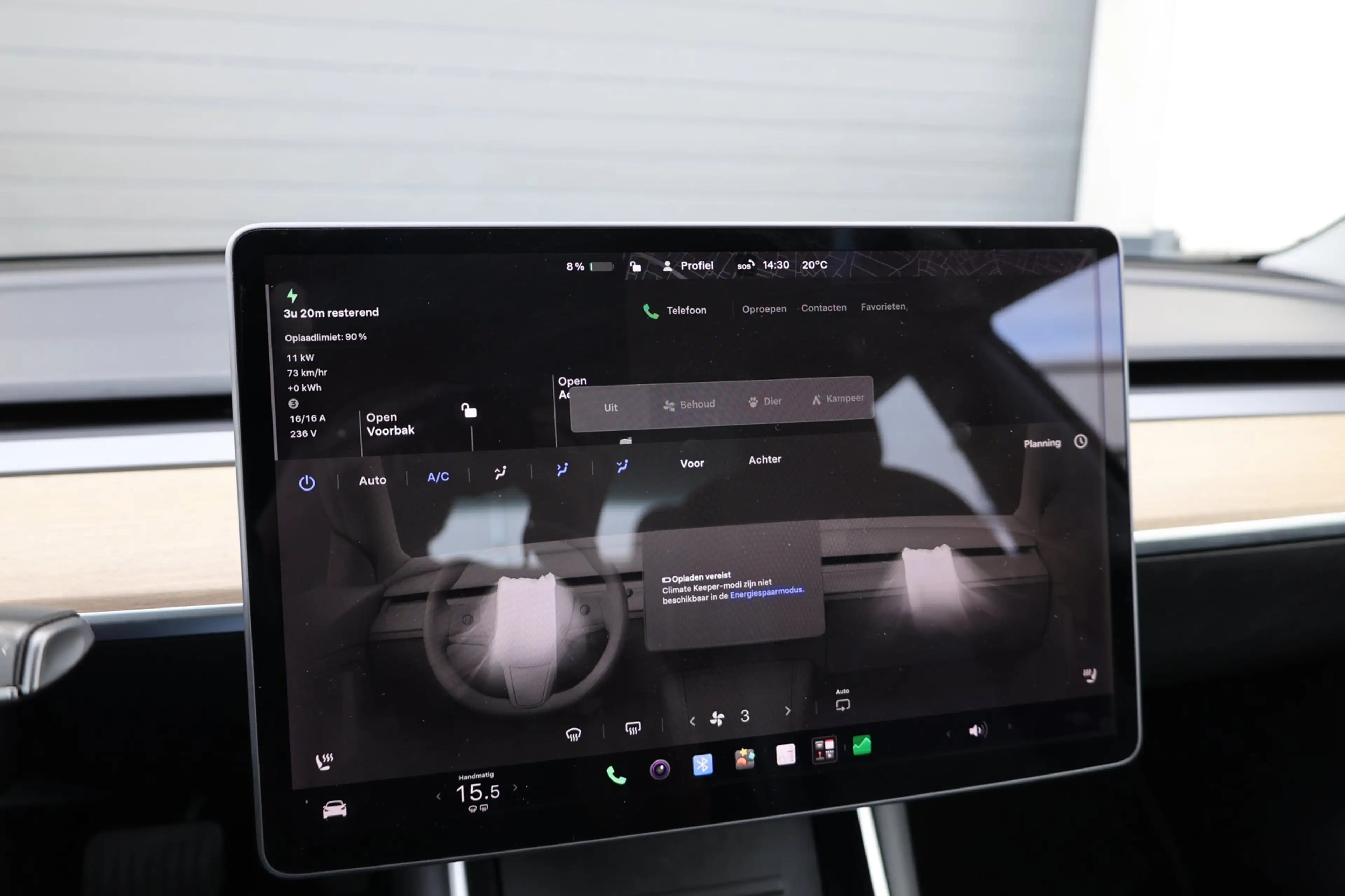 Tesla Model 3 Standard RWD Plus 60 kWh PANORAMADAK/LEER+S.VERWAR — photo 14