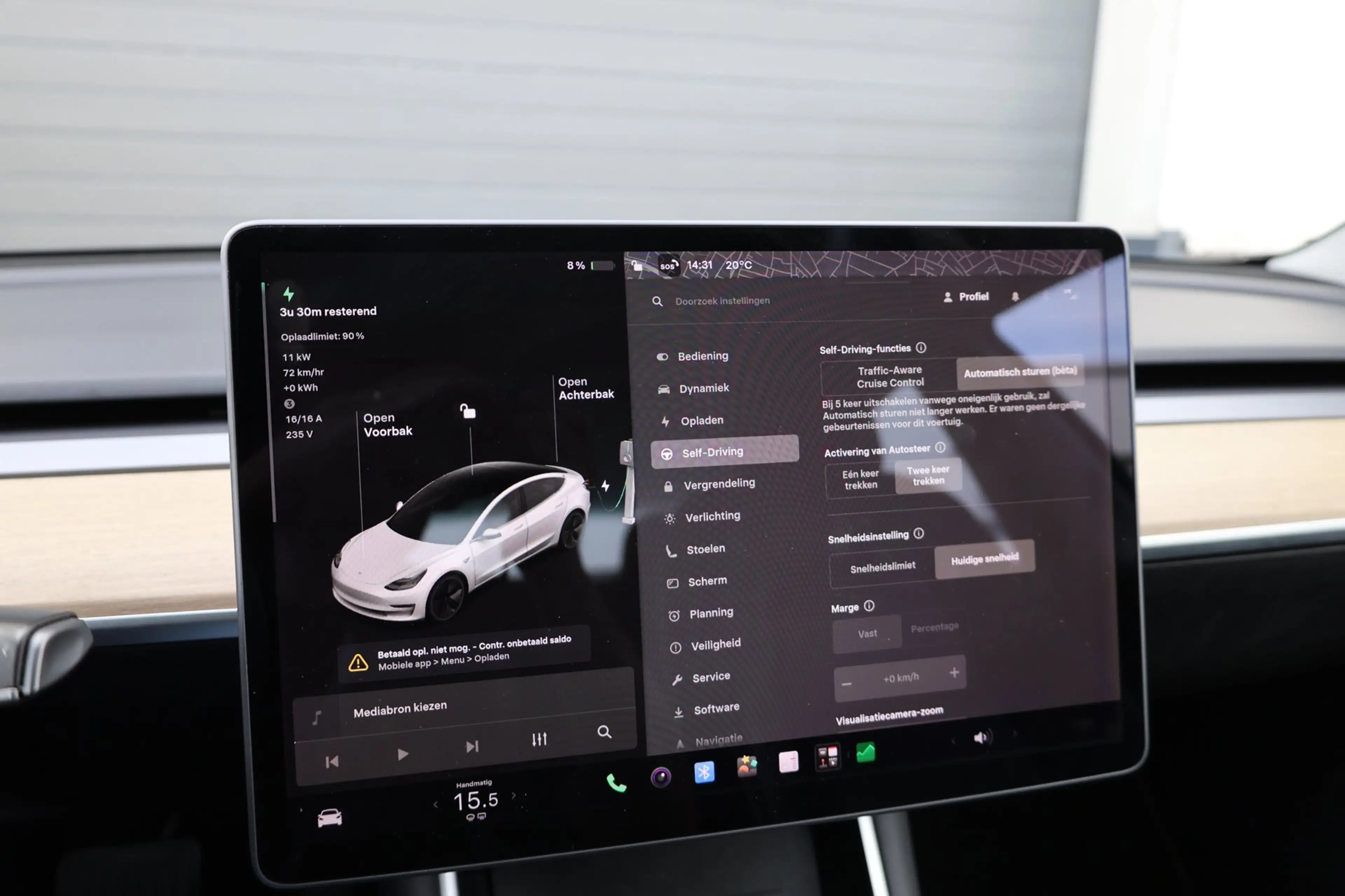 Tesla Model 3 Standard RWD Plus 60 kWh PANORAMADAK/LEER+S.VERWAR — photo 15