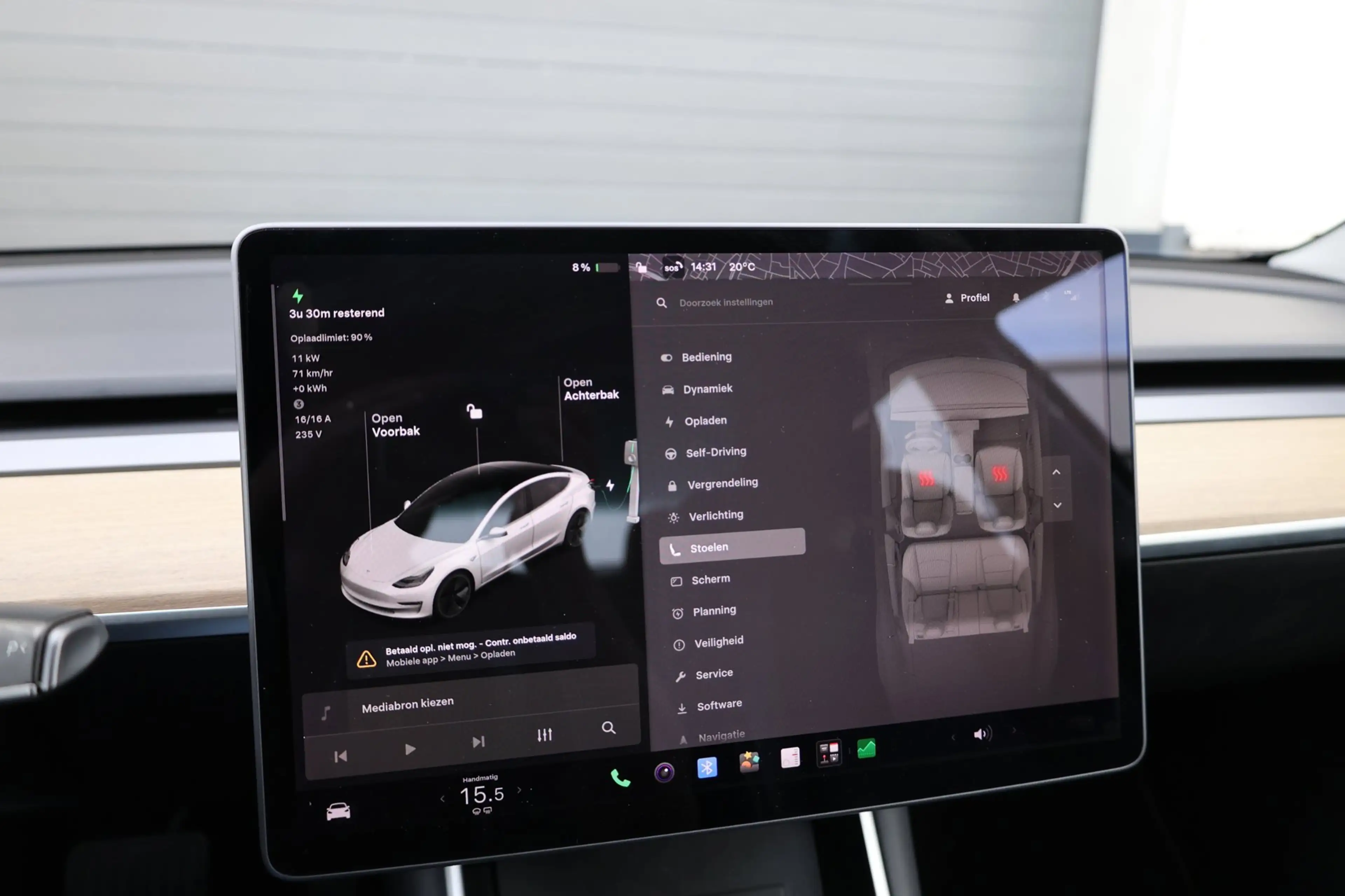 Tesla Model 3 Standard RWD Plus 60 kWh PANORAMADAK/LEER+S.VERWAR — photo 16