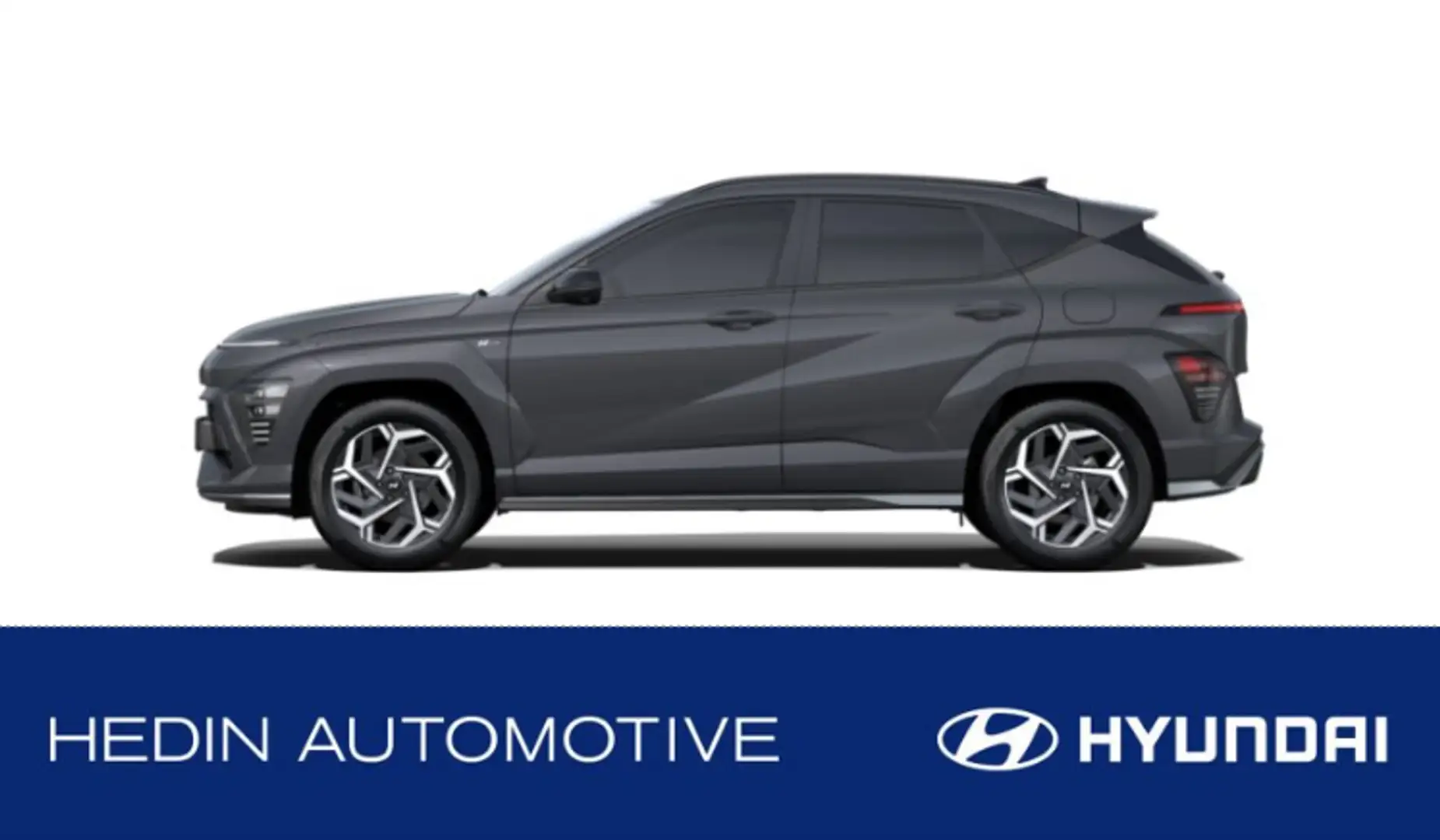 Hyundai KONA PRIME //SitzPaket//Autom.✔️24-Monate-Leasing⚡ Grau - 2