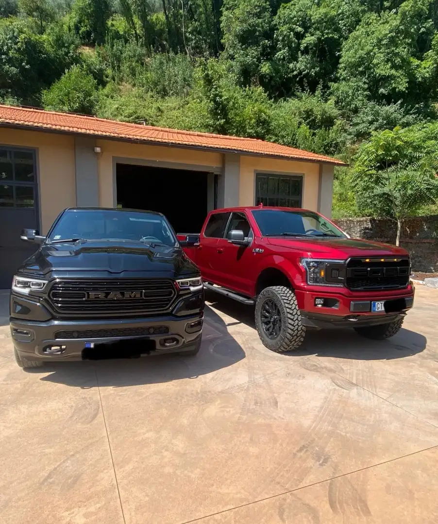 Dodge RAM Ram 1500 5.7 V8 Crew Cab Longhorn NIGHT pkg 4x4 Nero - 1