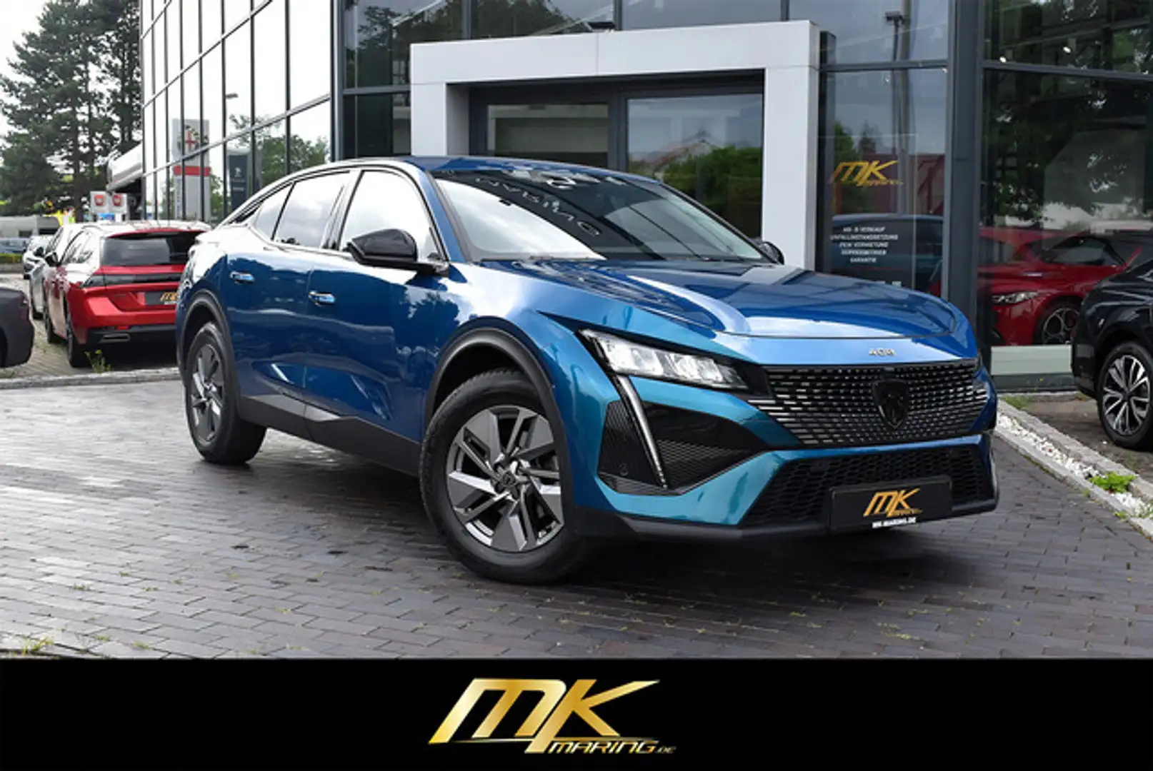 Peugeot 408 ALLURE PT 130 EAT8*CARPLAY*MATRIX*TRAUMHAFT* Allur Bleu - 1