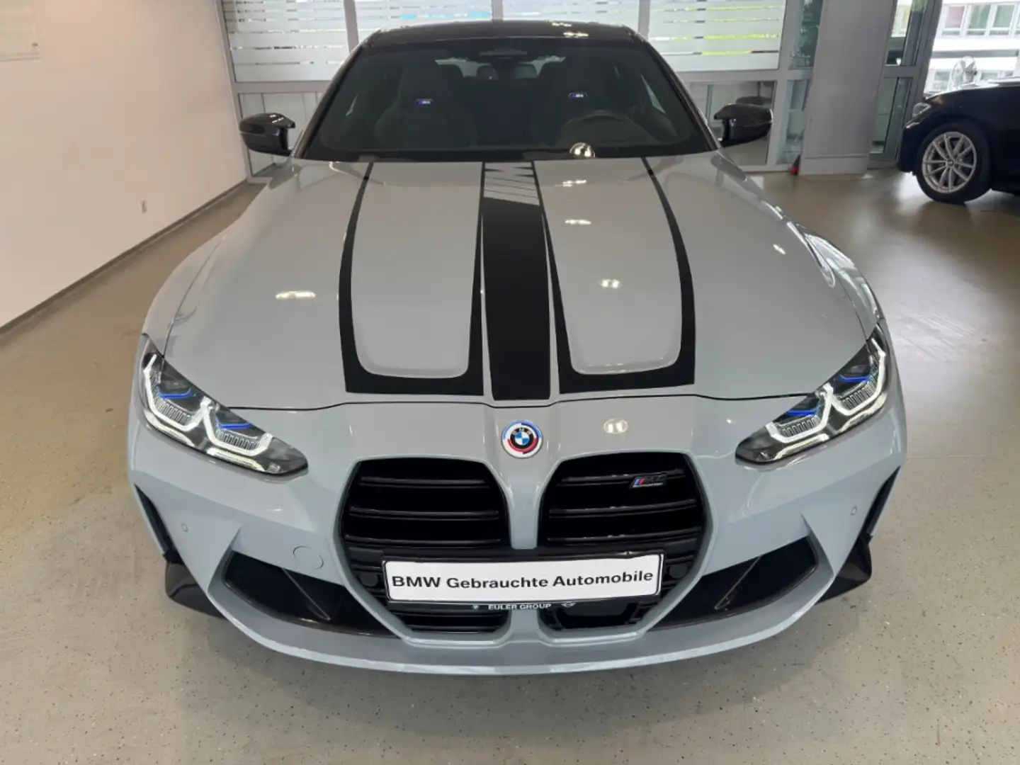 BMW M4 xDrive Competition Laserlicht Navi Leder Rückfahrk Grau - 2