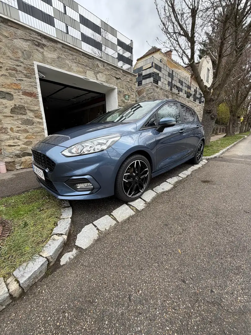Ford Fiesta Fiesta 1,0 EcoBoost ST-Line Start/Stop Grün - 1