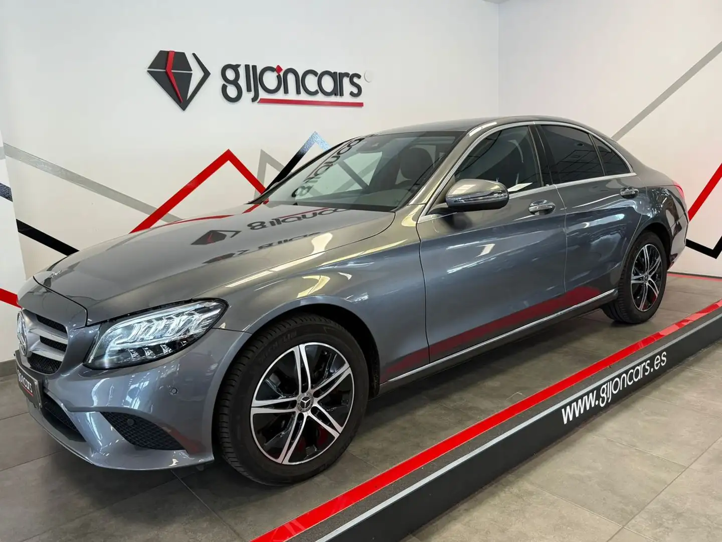 Mercedes-Benz C 200 d Gris - 1