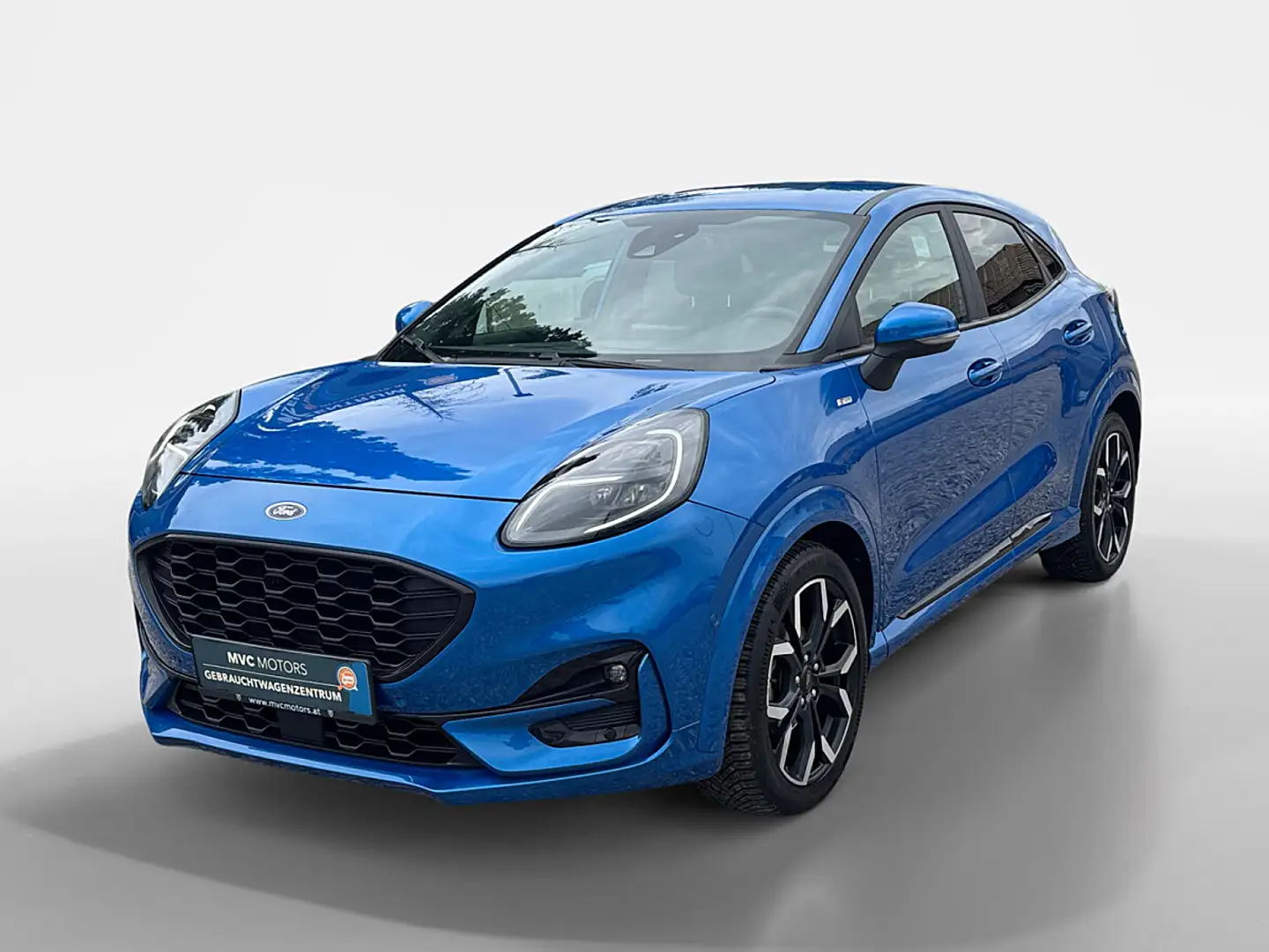 Ford Puma 1,0 EcoBoost Hybrid ST-Line X Blau - 1