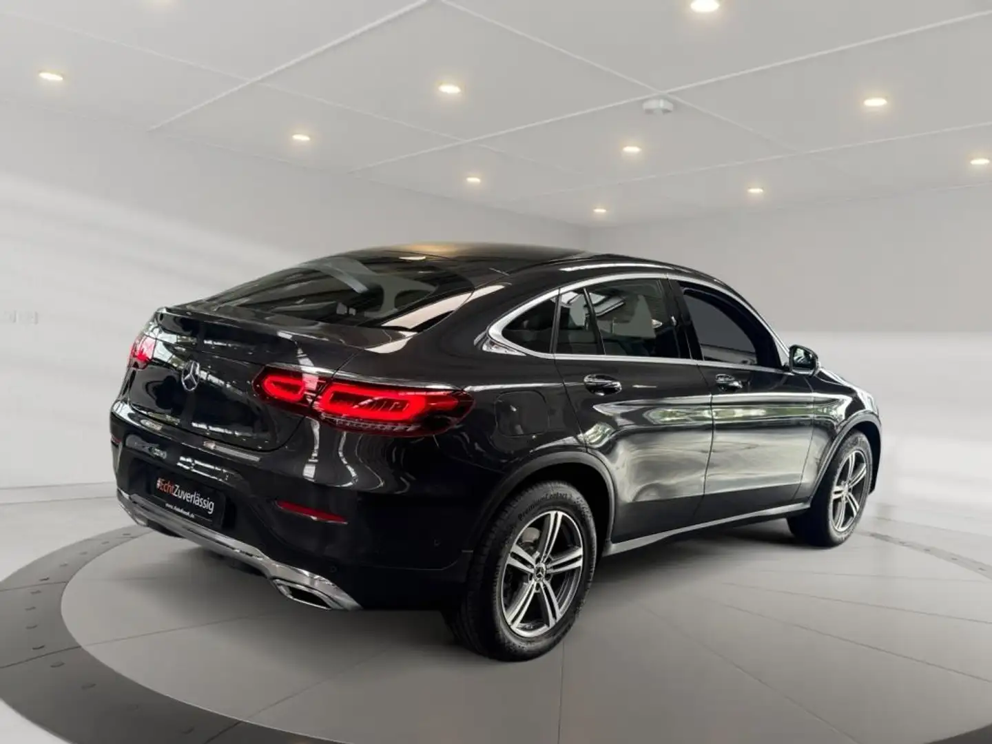 Mercedes-Benz GLC 220 d 4matic Coupe +MBUX+Navi+AHK+SpurH+PDC Grijs - 2