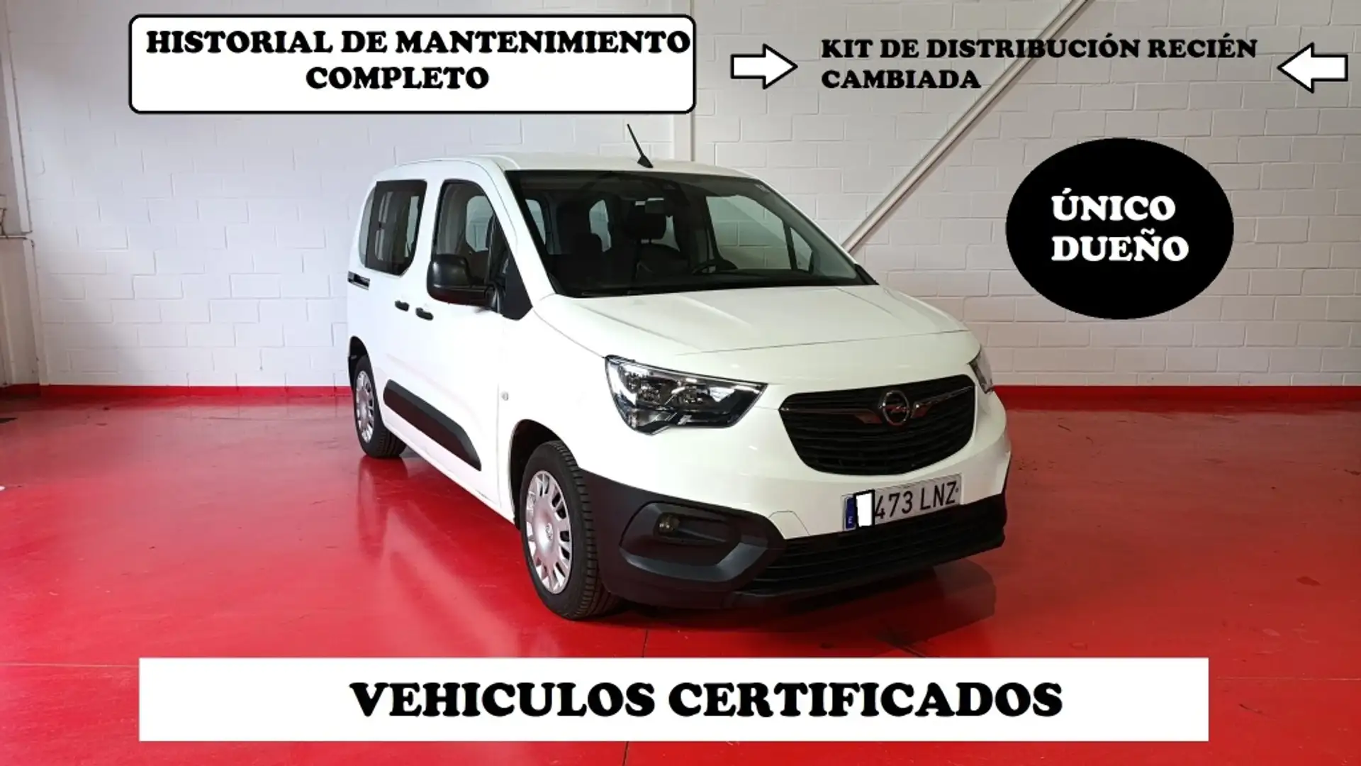 Opel Combo Life 1.5TD S/S Edition L 100 Blanc - 1