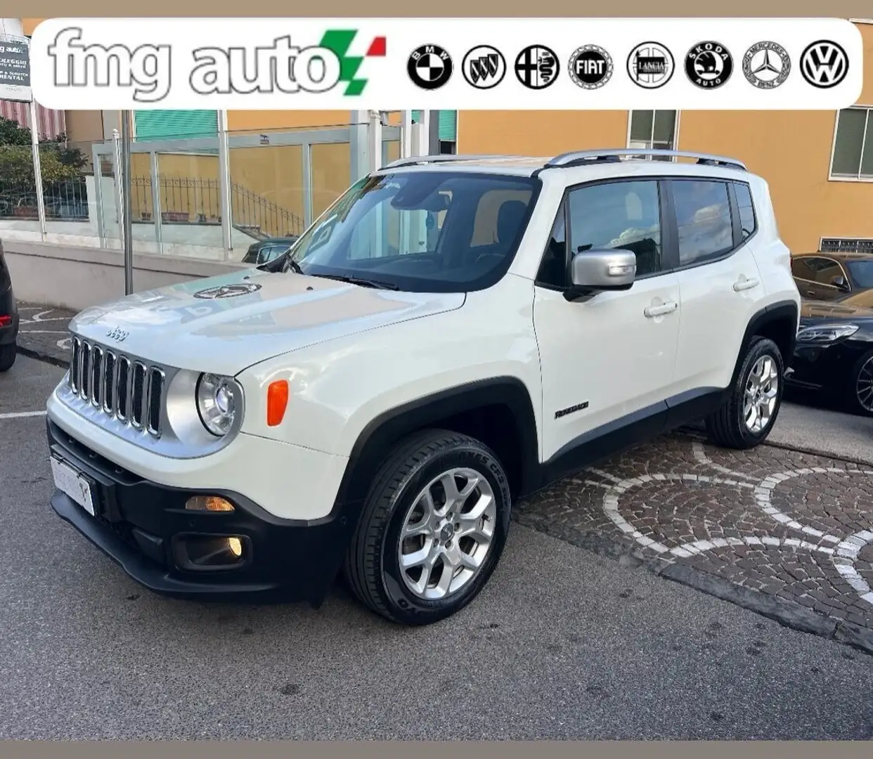 Jeep Renegade 2.0 Mjt 140CV 4WD Active Drive Limited Blanc - 1
