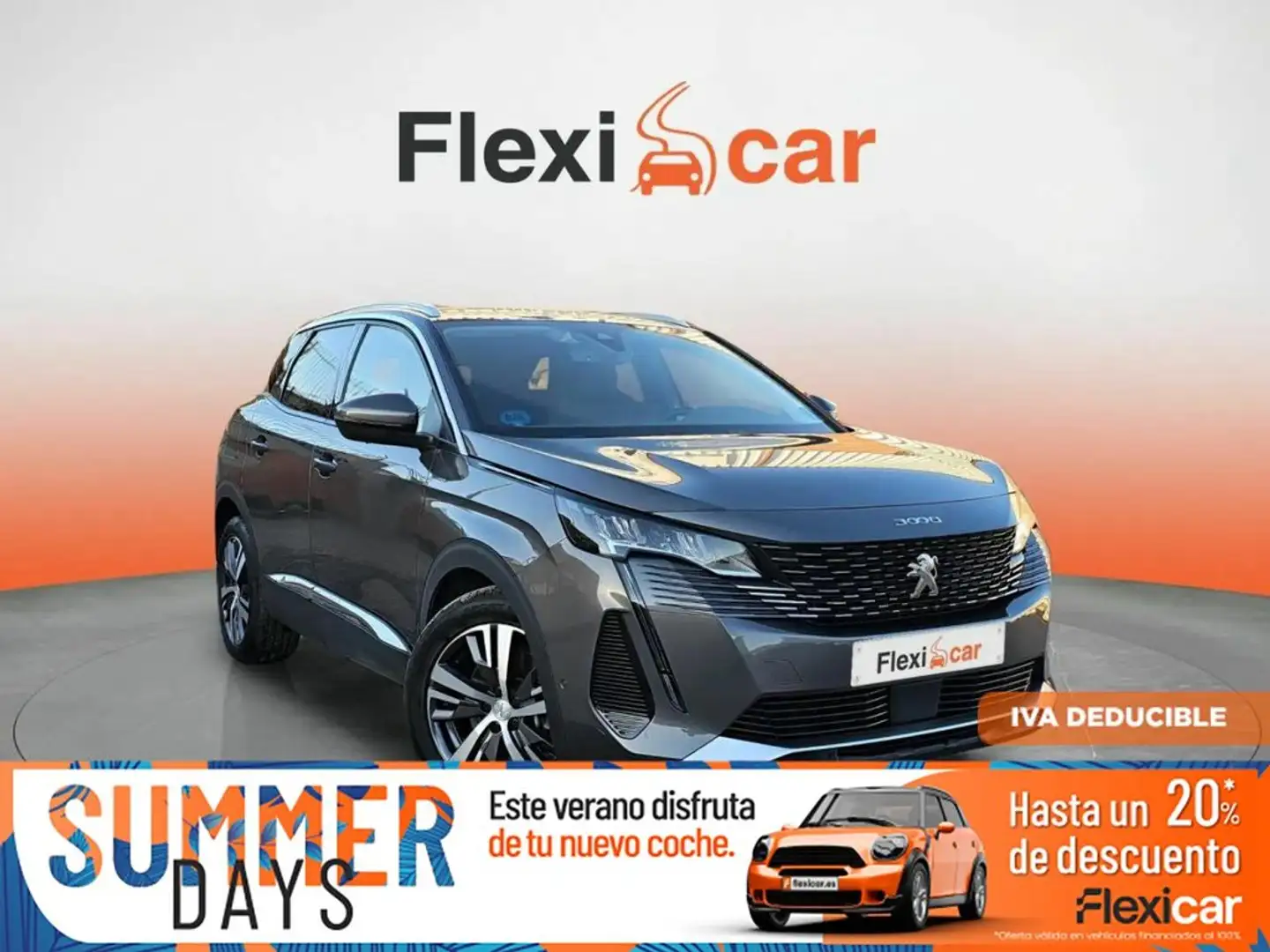 Peugeot 3008 225 e-EAT8 Allure Gris - 1