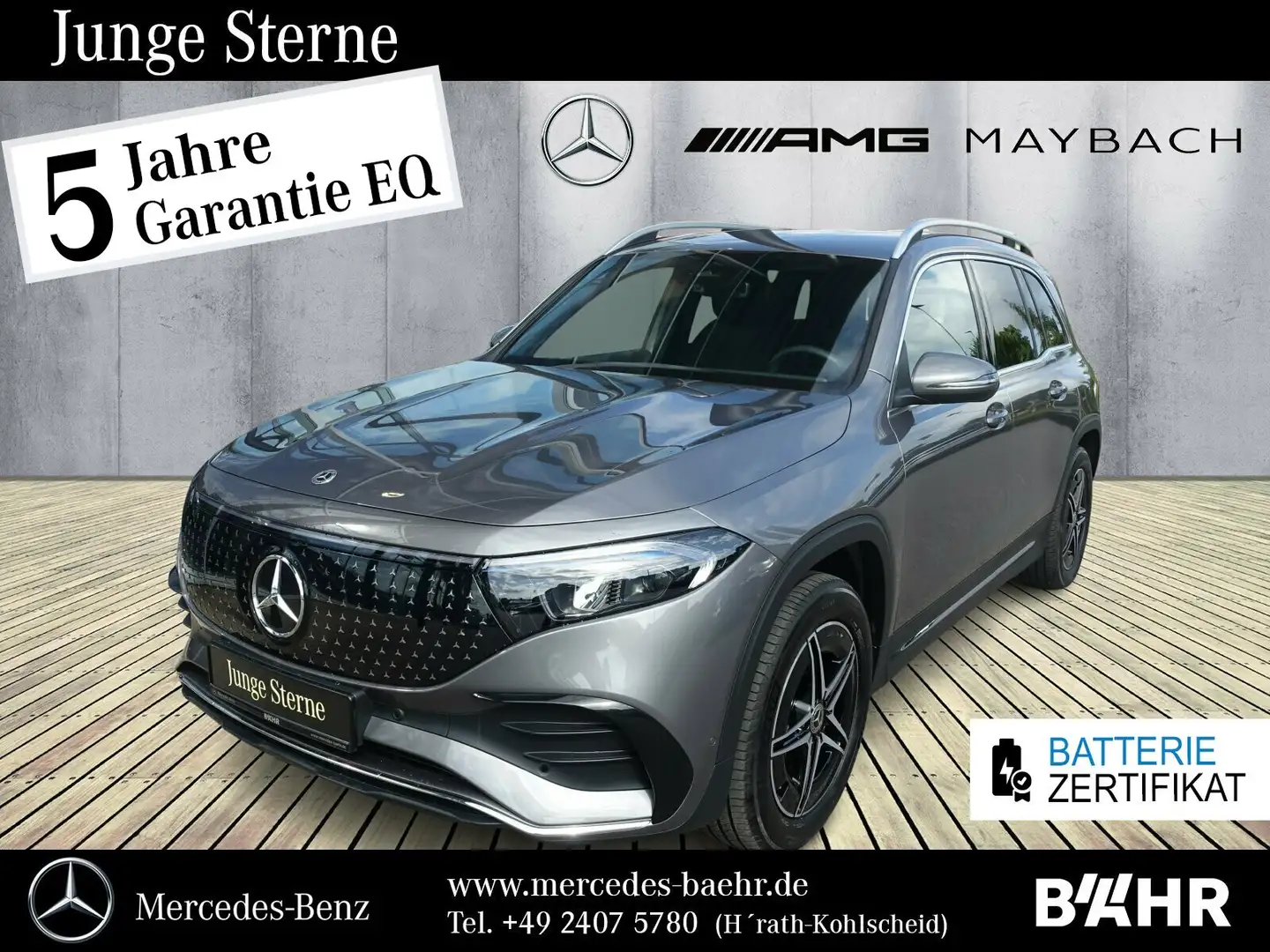 Mercedes-Benz EQB 300 EQB 300 4M AMG/MBUX/"Flex-Bonus" - 2.400 Euro! LED Grau - 1