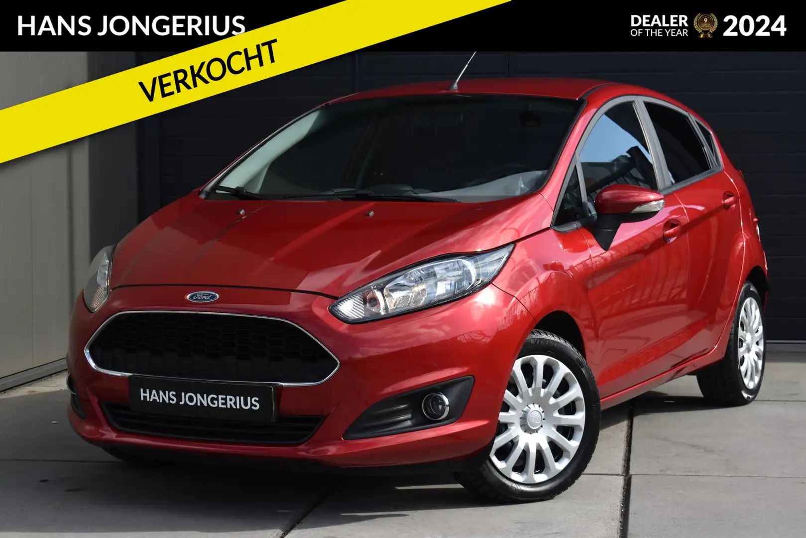 Ford Fiesta 1.0 EcoBoost Style | AUTOMAAT | CLIMATE CONTROL | Rood - 1