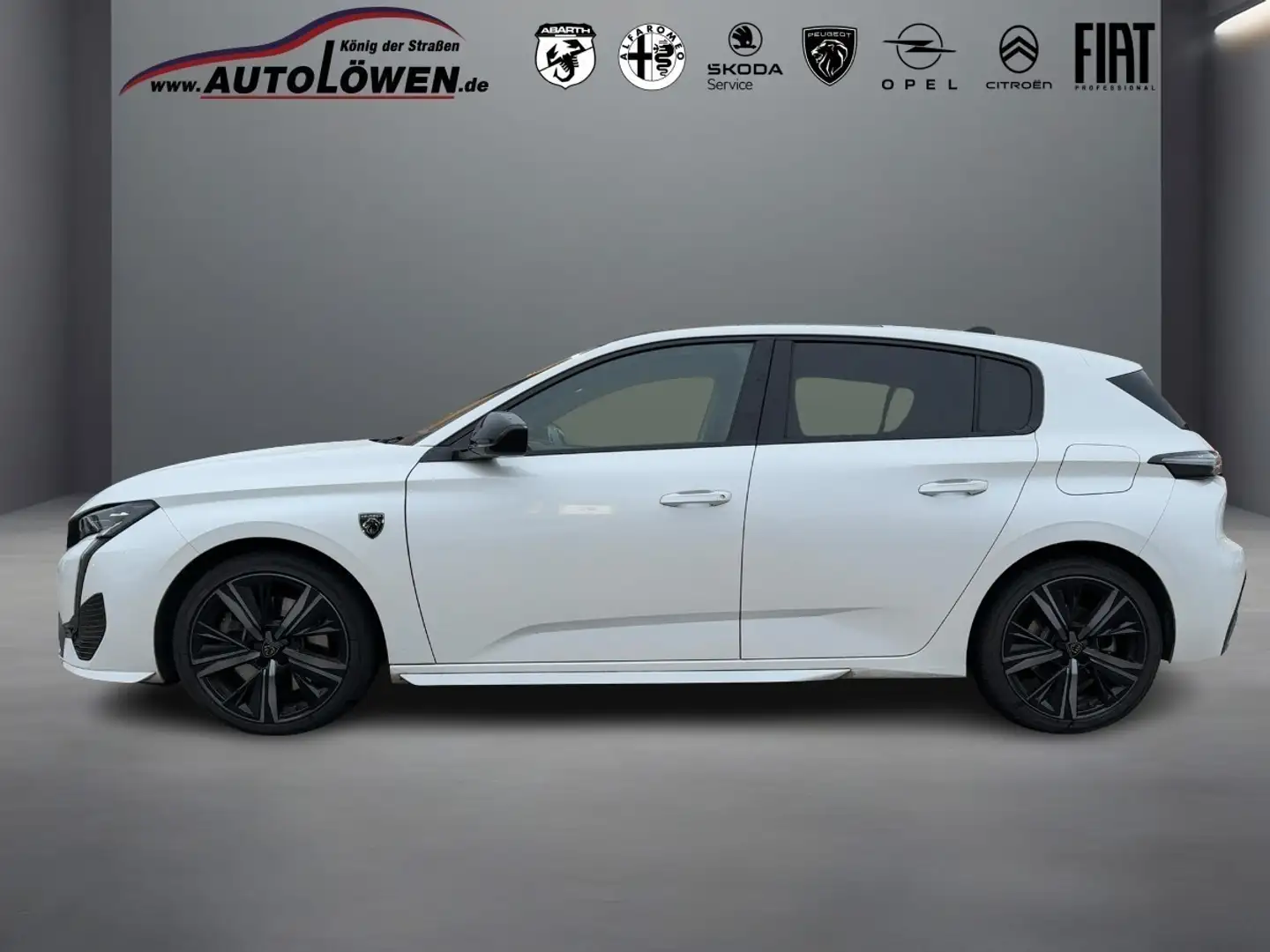 Peugeot 308 Hybrid 225 Panoramadach Navi Weiß - 2