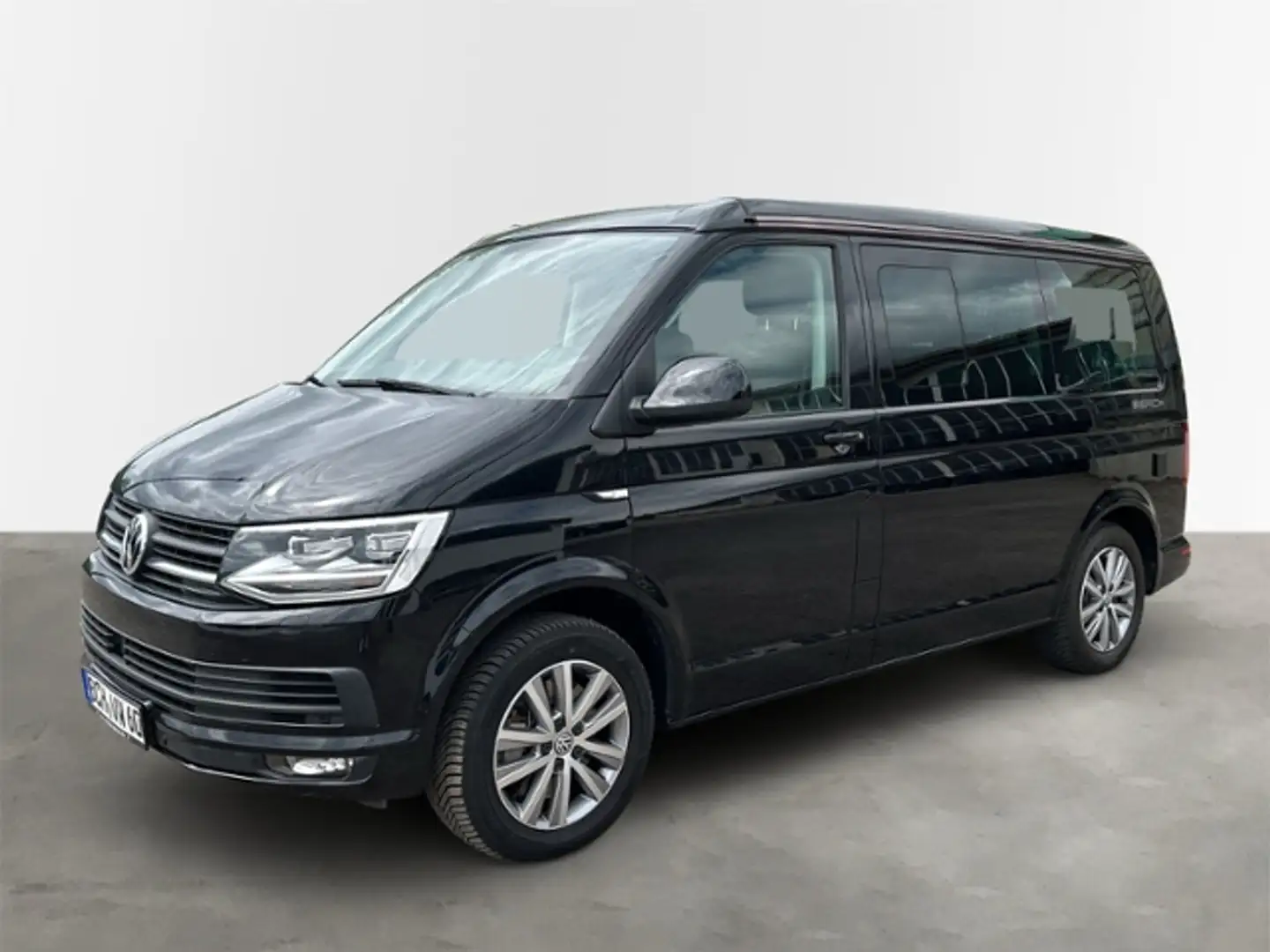 Volkswagen T6 California T6 2.0 TDI California Beach STDZ+AHK+LED+RFK+ACC Schwarz - 2