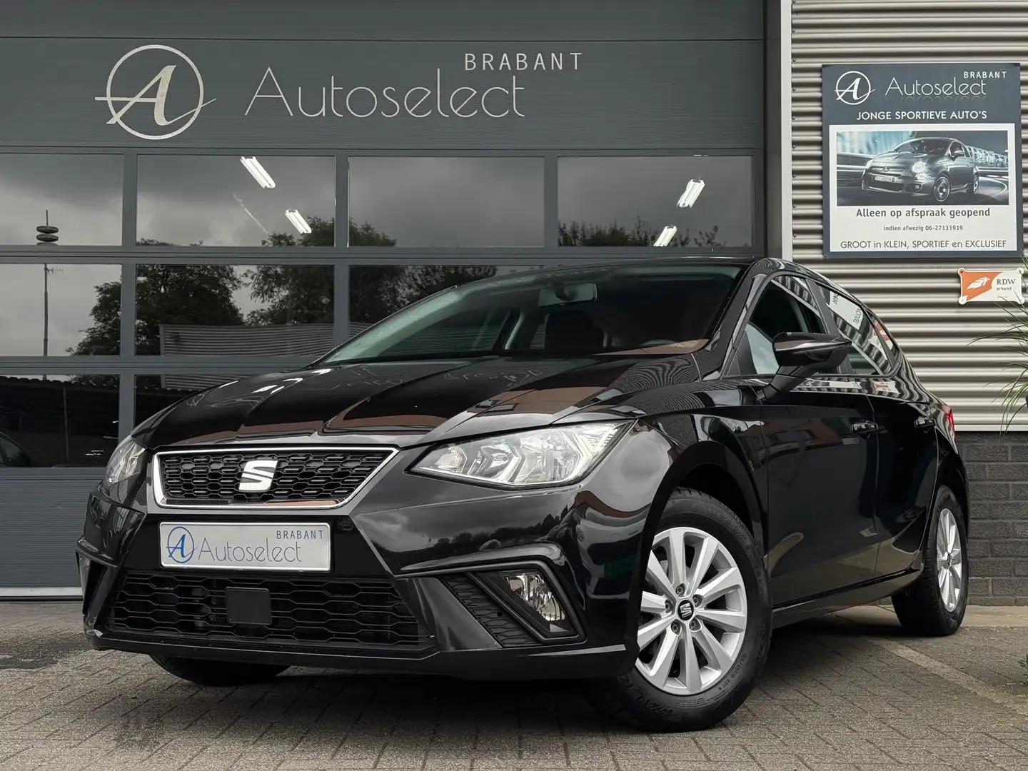 SEAT Ibiza 1.0 TSI Style Airco ACC PDC Nero - 1
