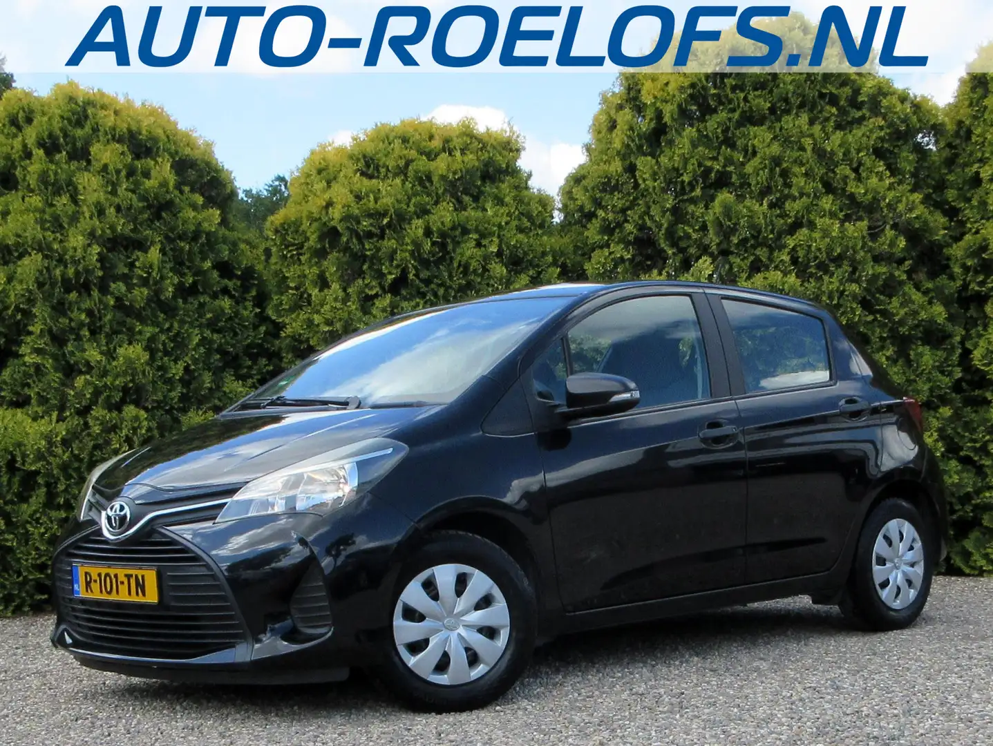 Toyota Yaris 1.0 VVT-i Access Zwart - 1